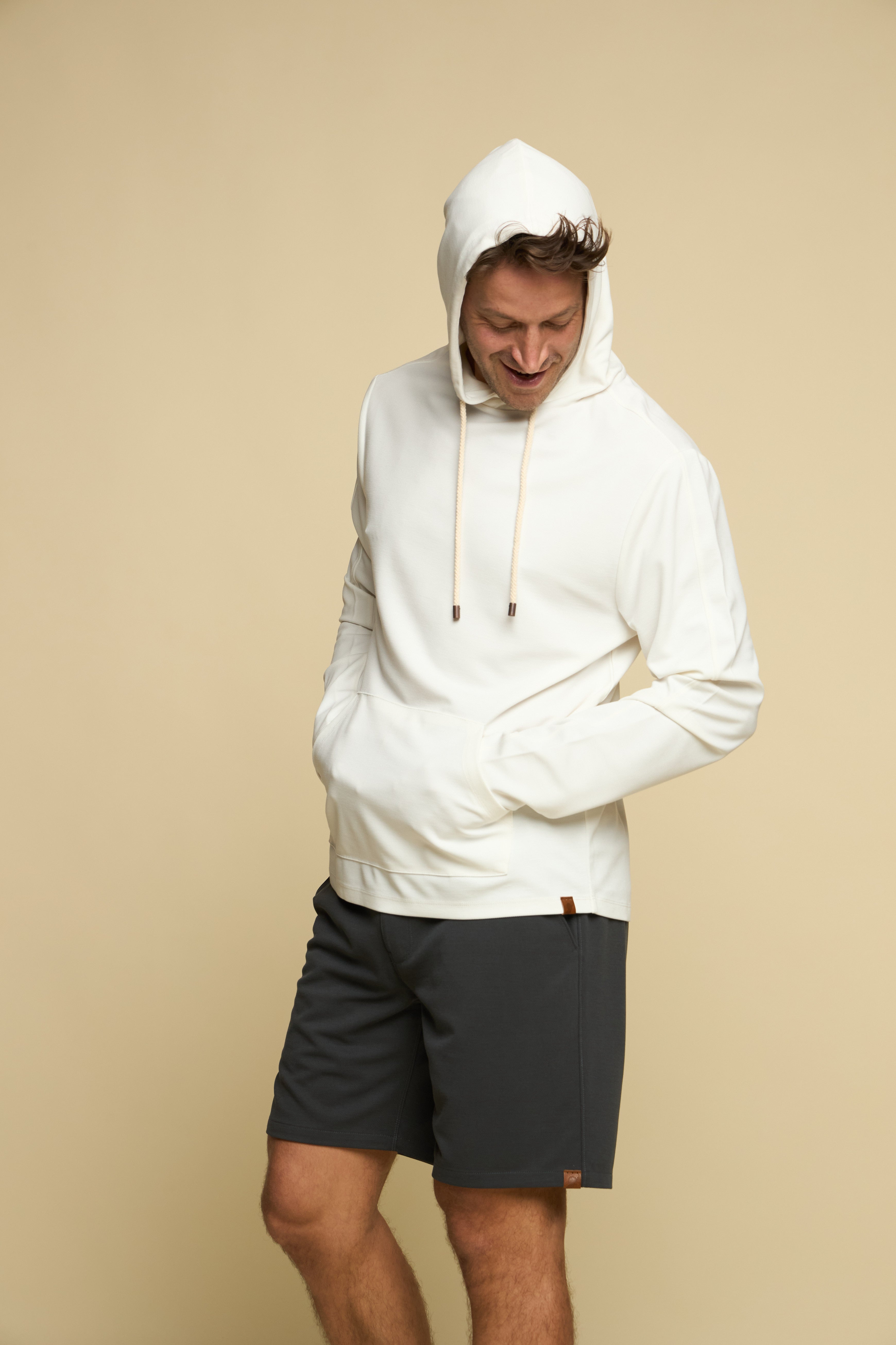C St. Crossover Hoodie Birch