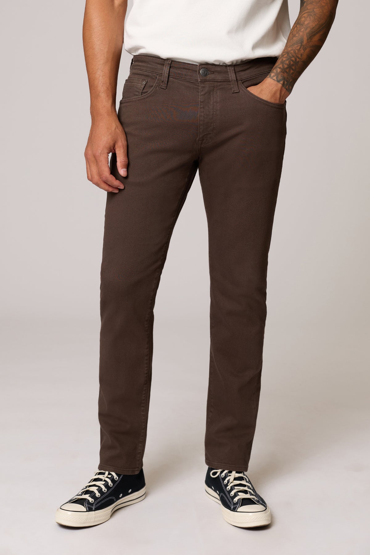 Zach Straight Leg Denim Brown