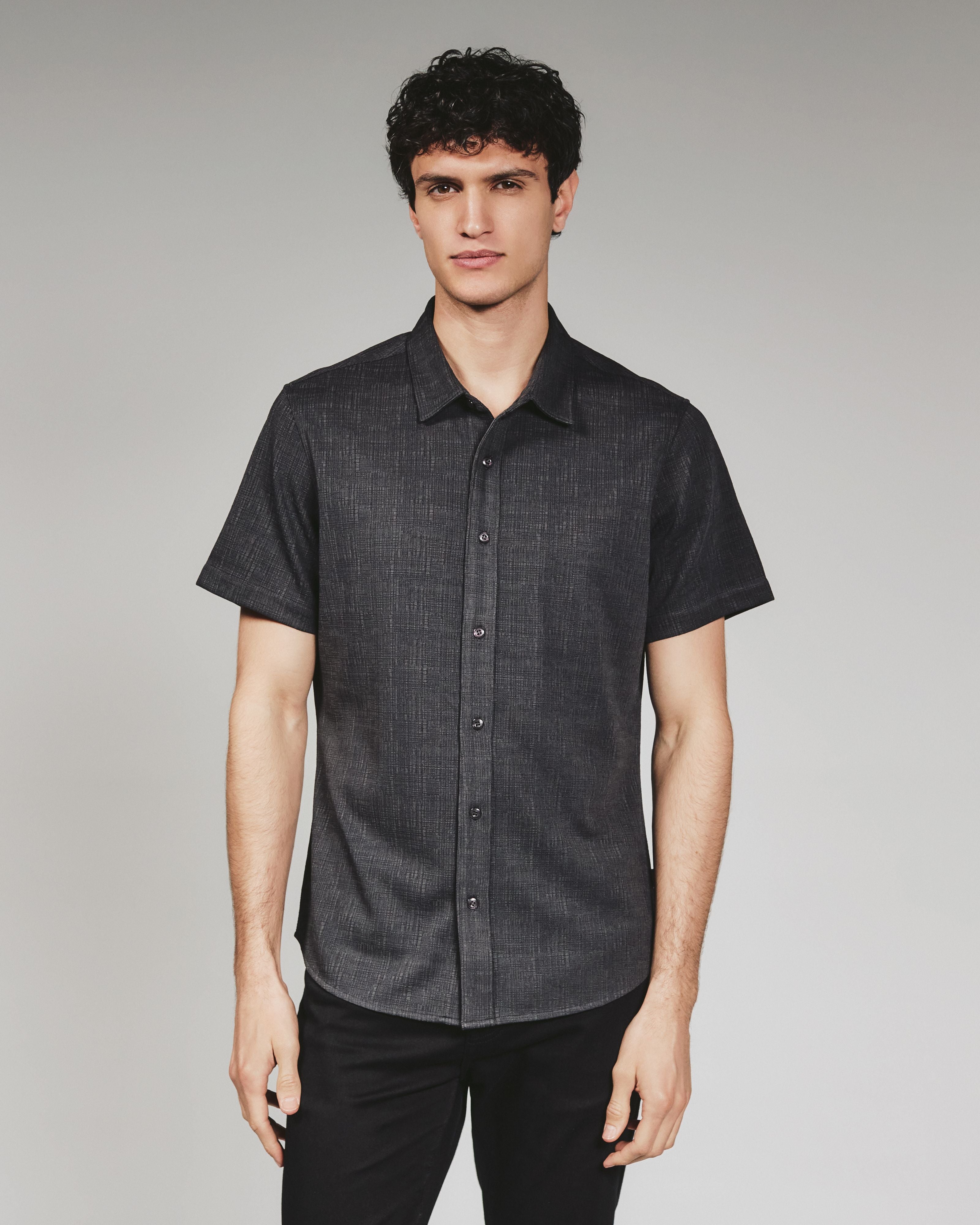 Camino Shirt Charcoal