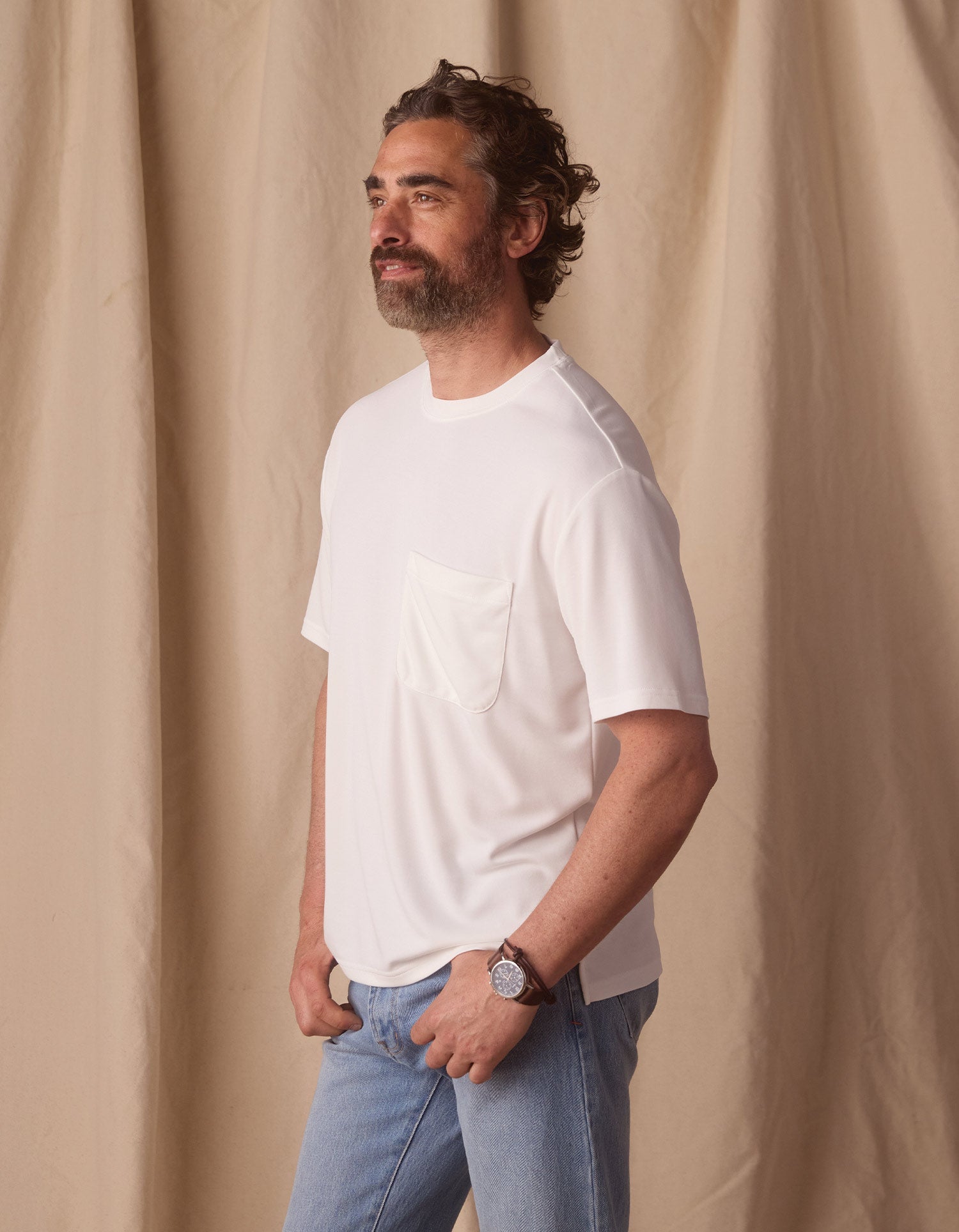 Laidback Pocket Tee White