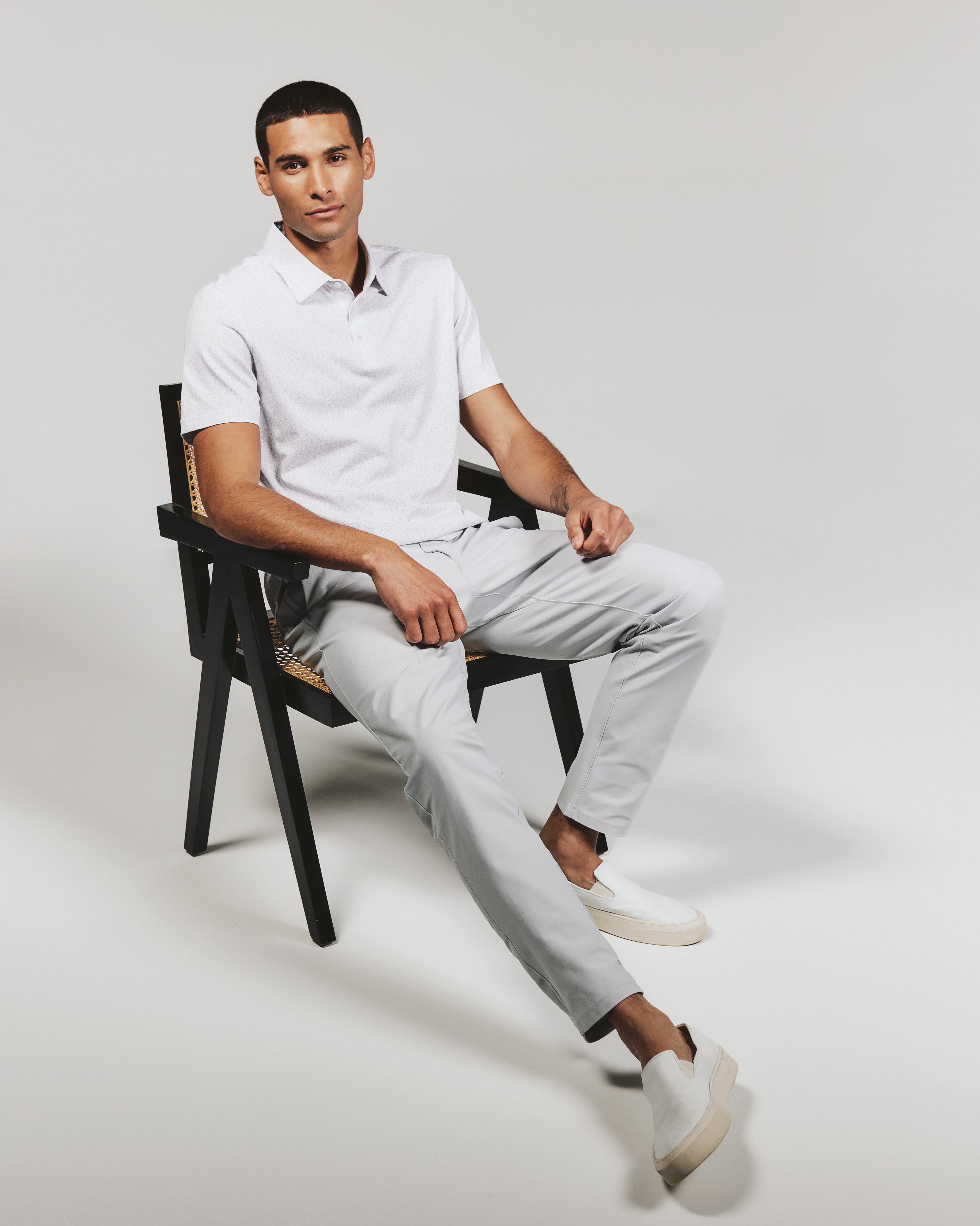 Infinity Athletic Fit Chino Pant Fog