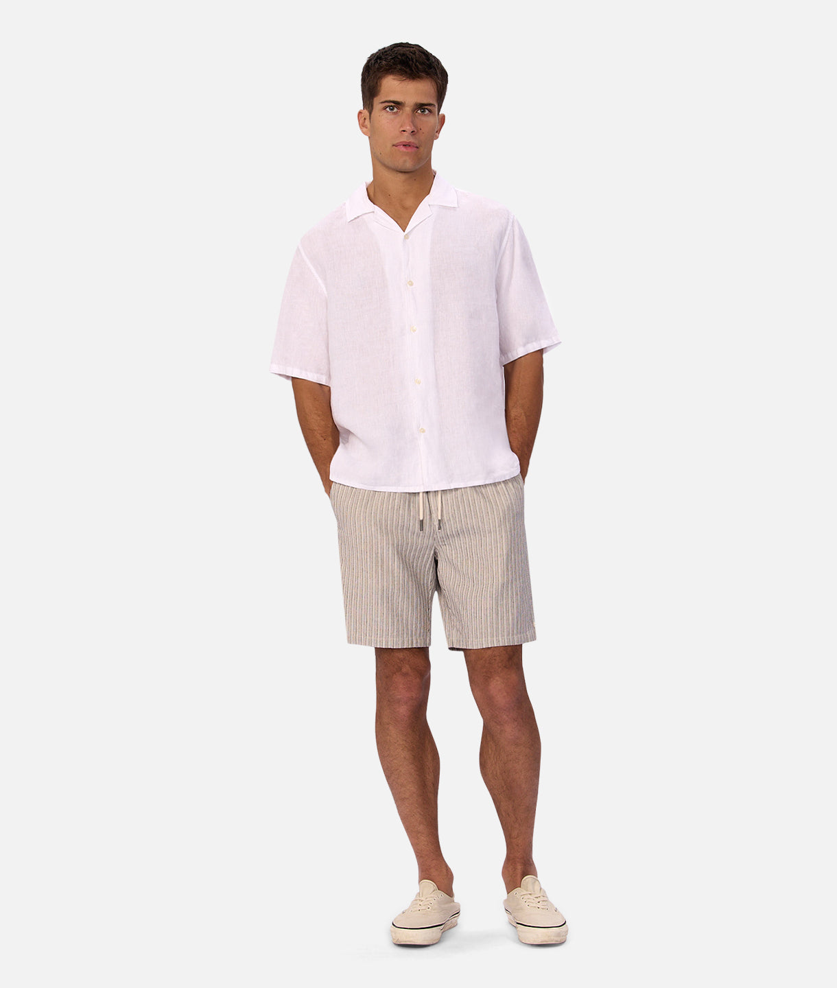 The St. Martins Long Sleeve Shirt Winter White