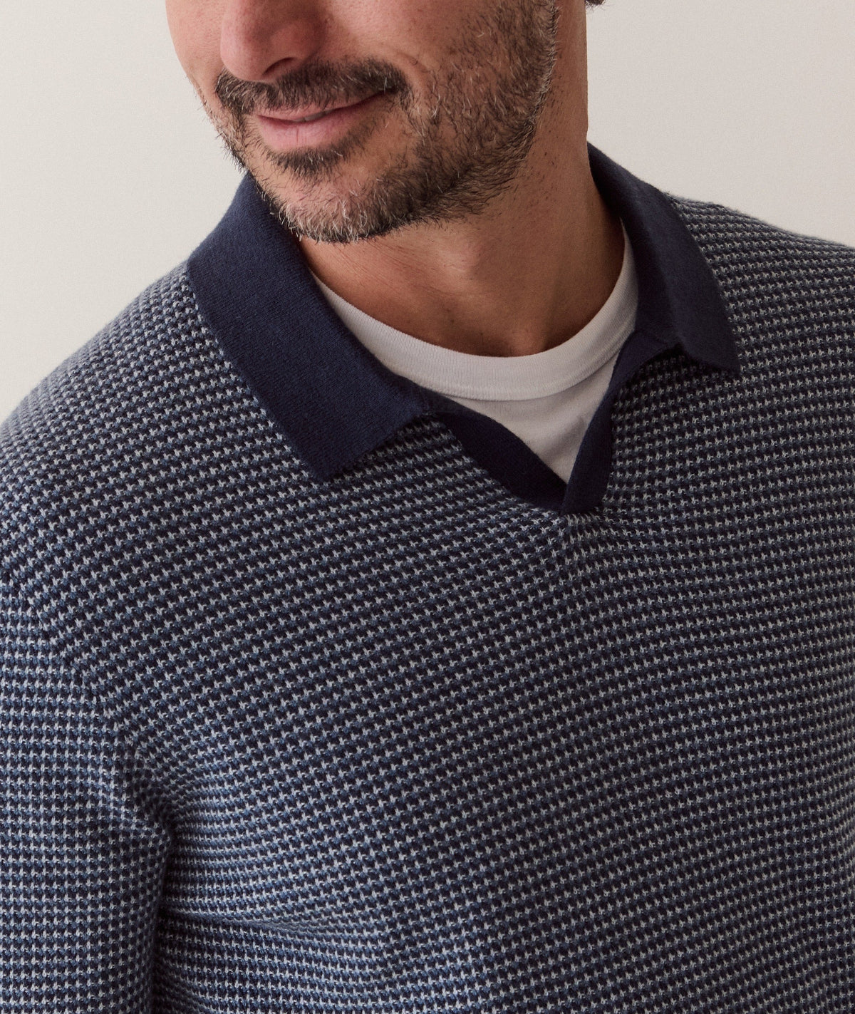 Liam Sweater Polo Navy