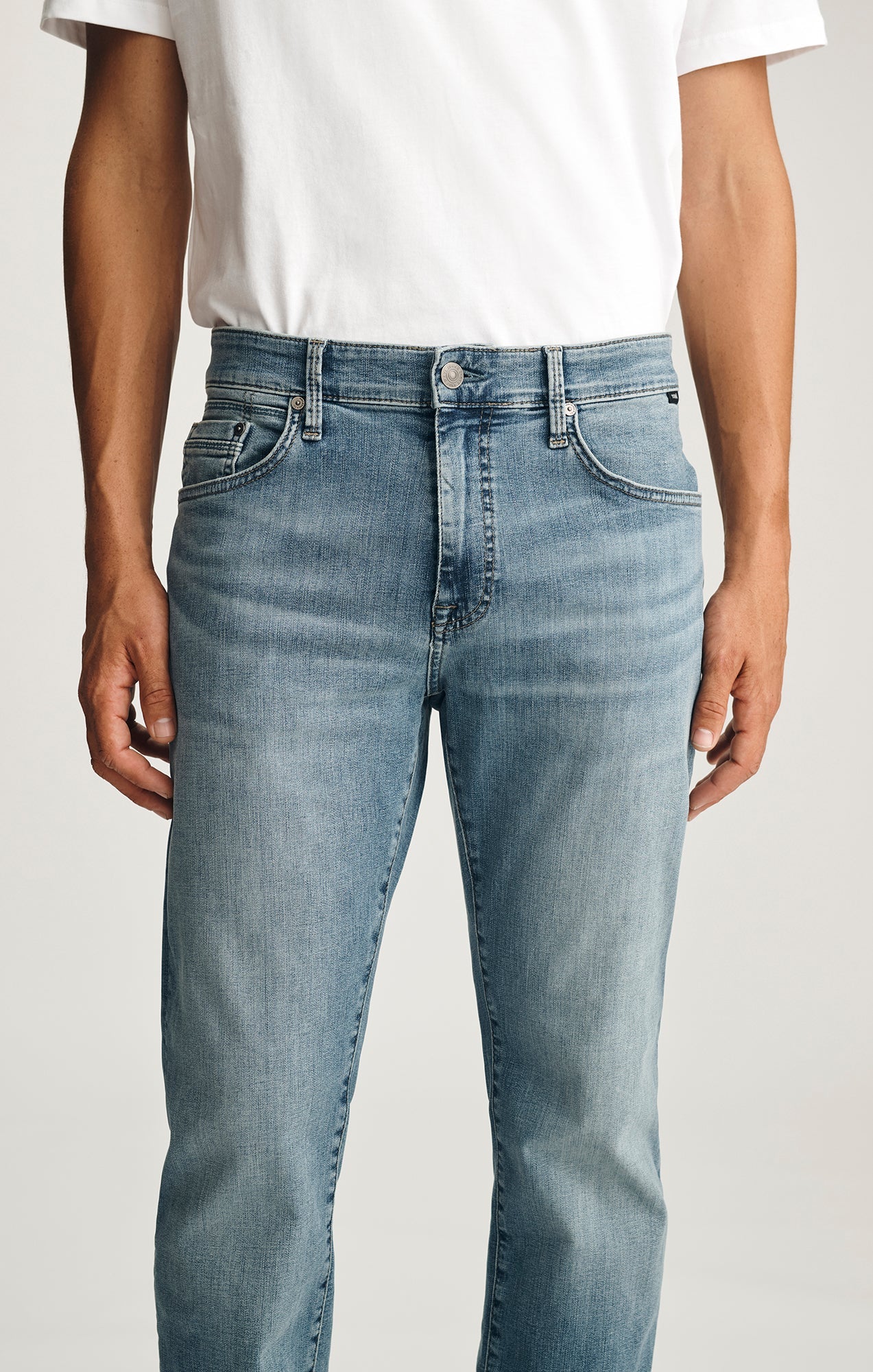 Zach Straight Leg Light Brushed Organic Vintage