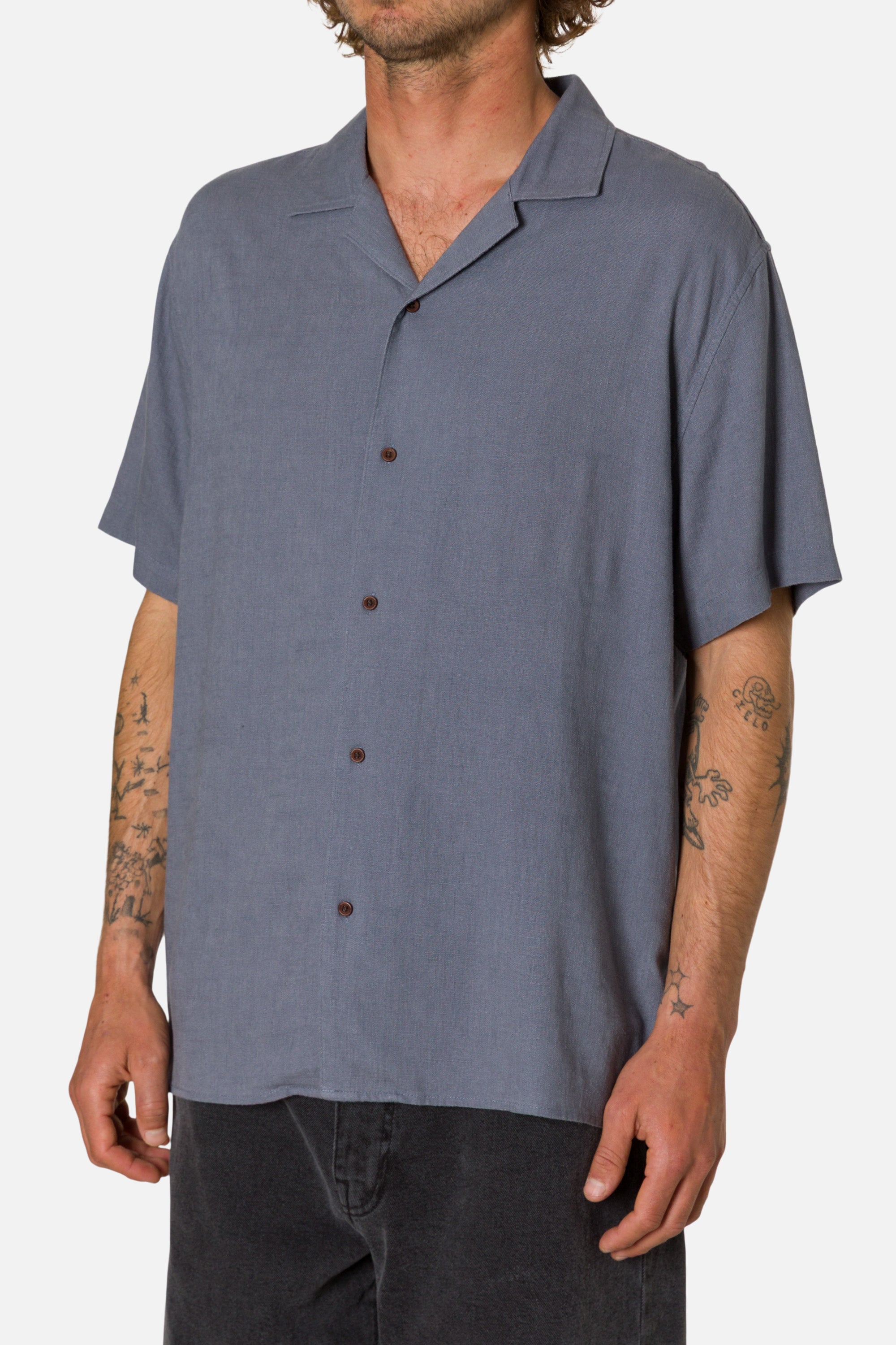 Teller Shirt Tempest Blue