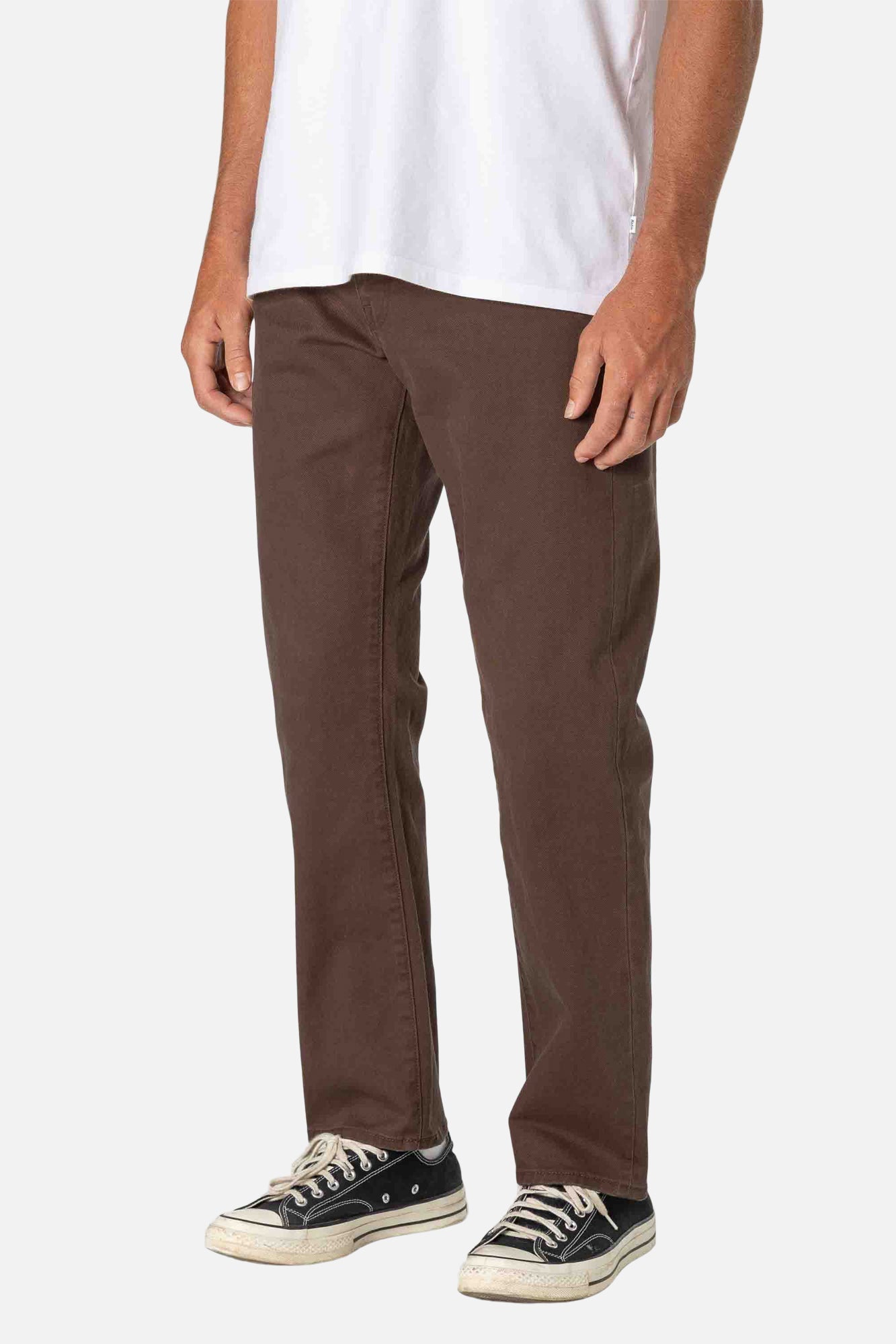 Ren 57 Classic Straight Bull Denim Mocha