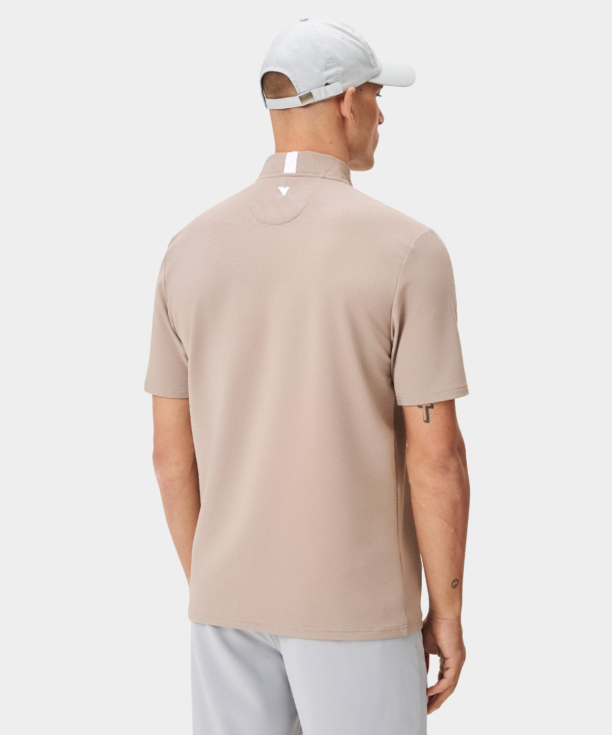 Heath Bomber Shirt Tan