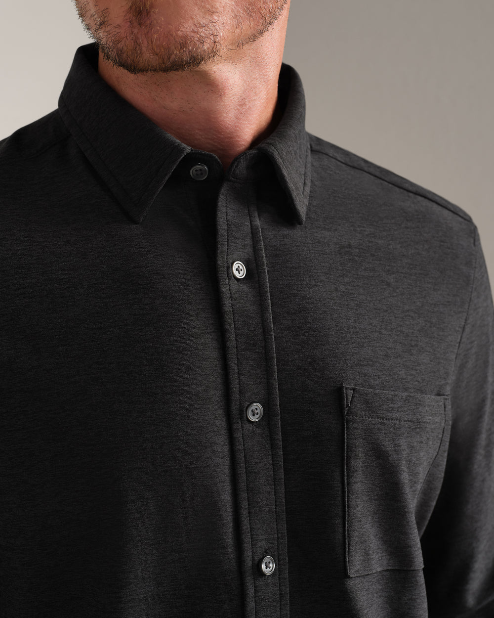WFH Shirt True Black Heather