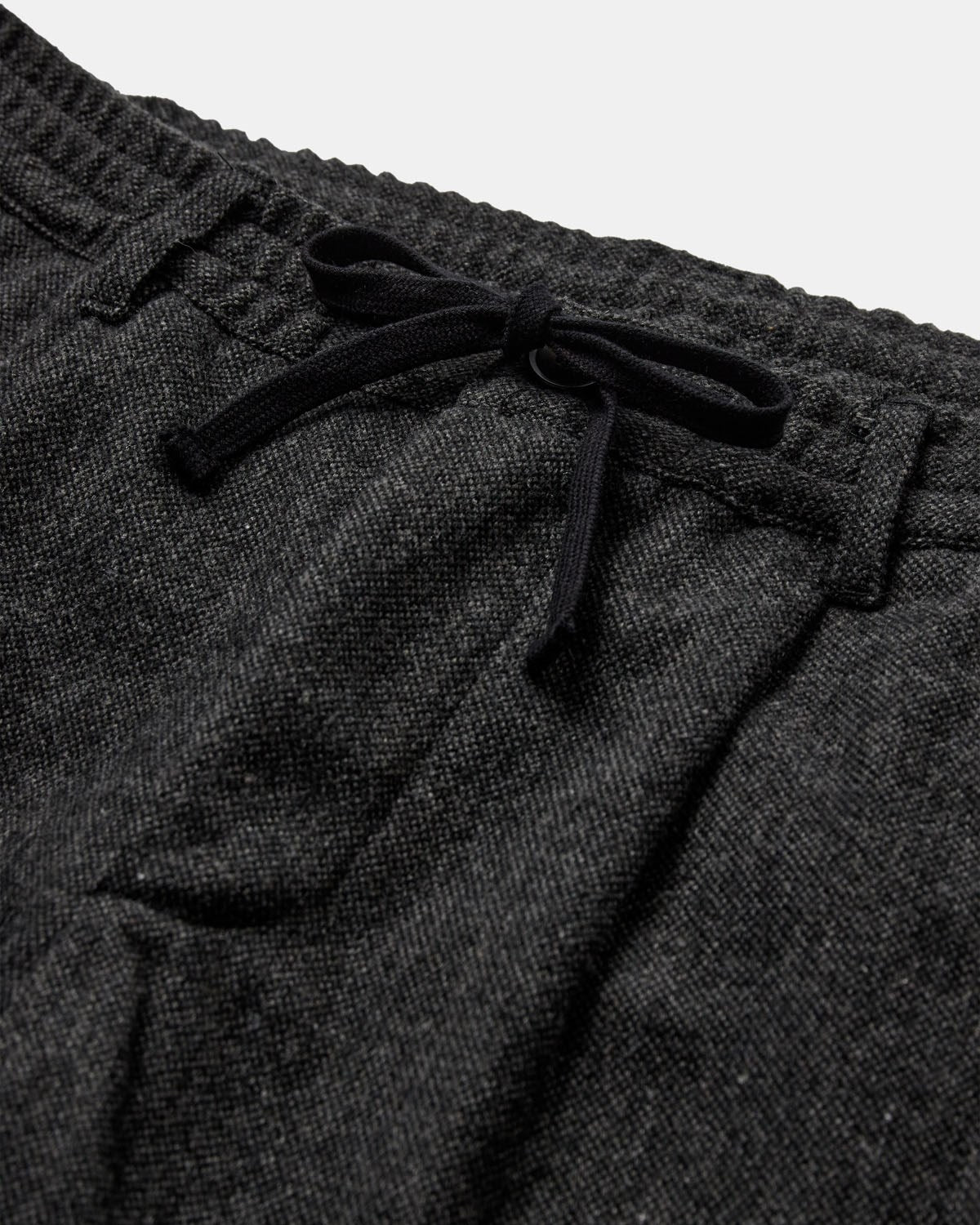 Akjan Pleat Wool Pant Granite Grey