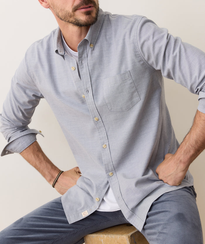 California Oxford Shirt Vintage Indigo
