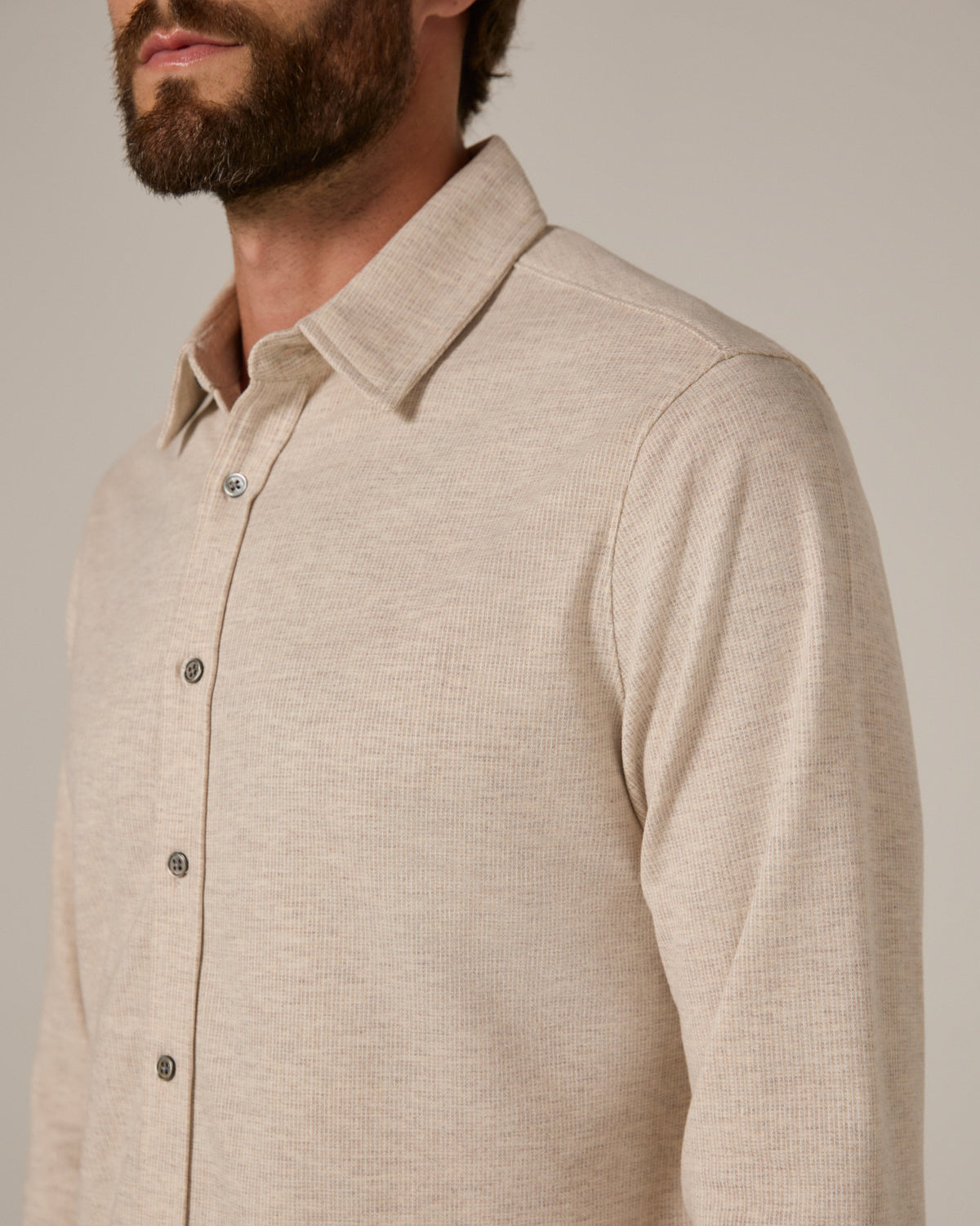 Generation Knit Shirt Beige