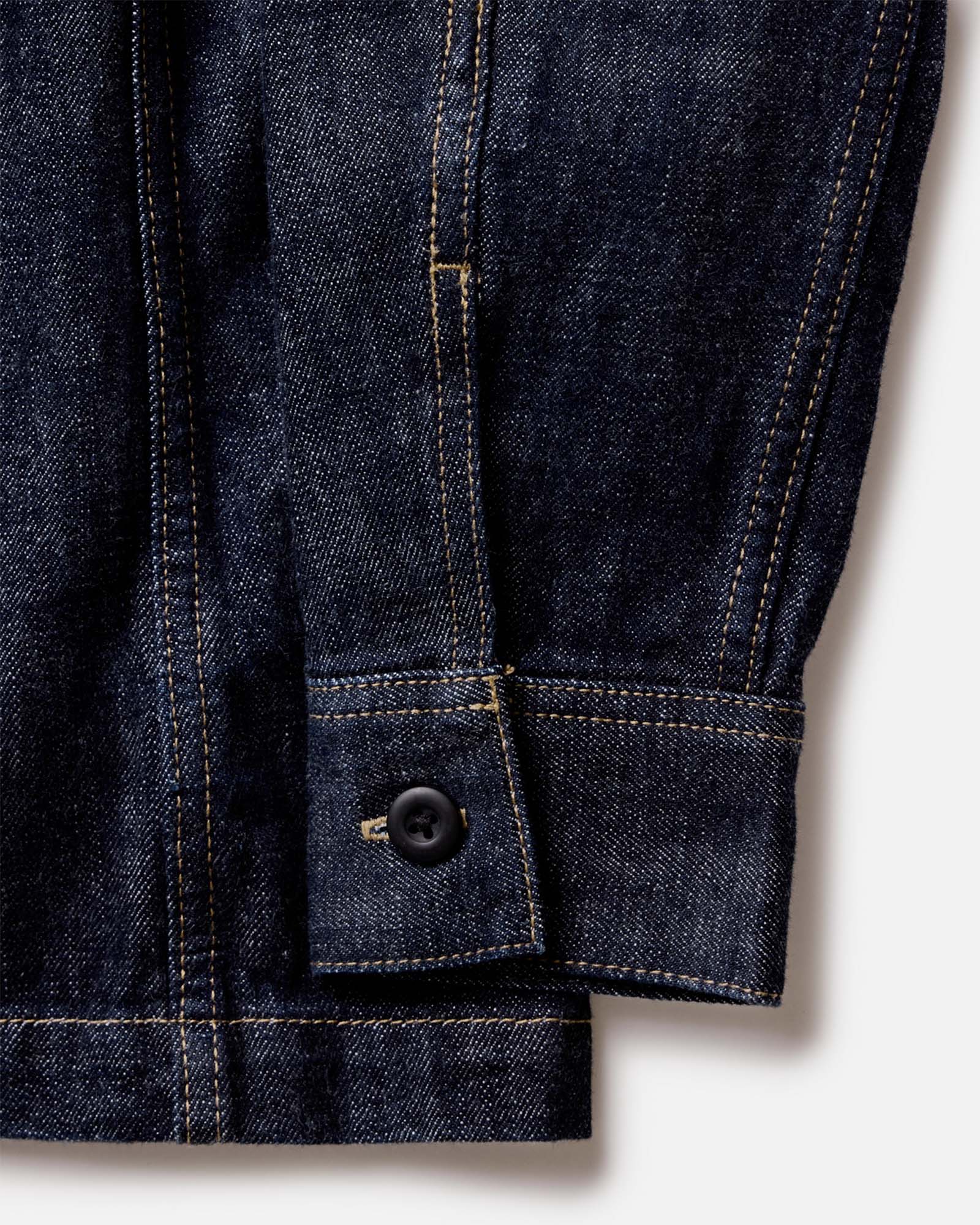 The Shop Shirt in Selvedge Rinsed Indigo