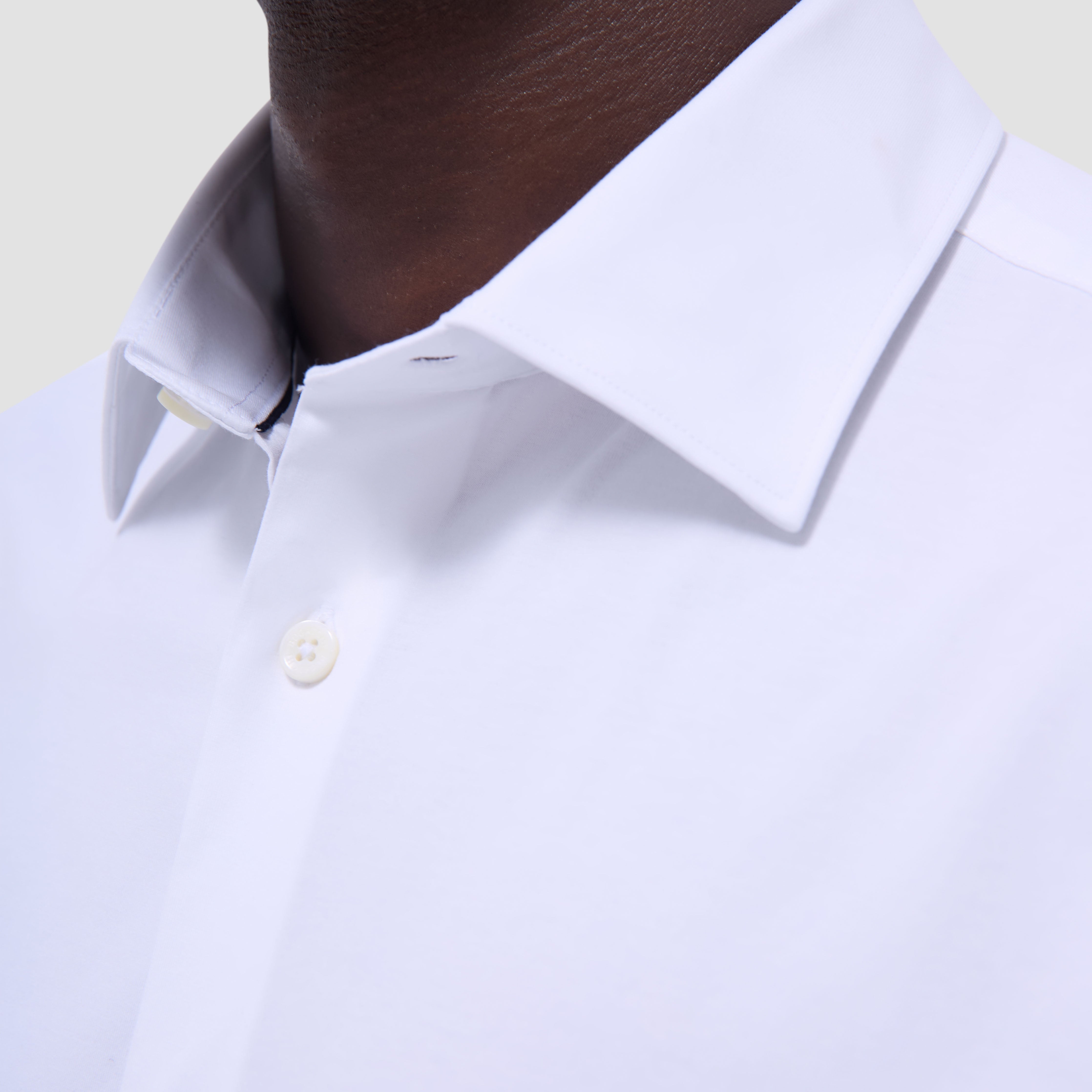 OOOHCotton Miles Short Sleeve Shirt White