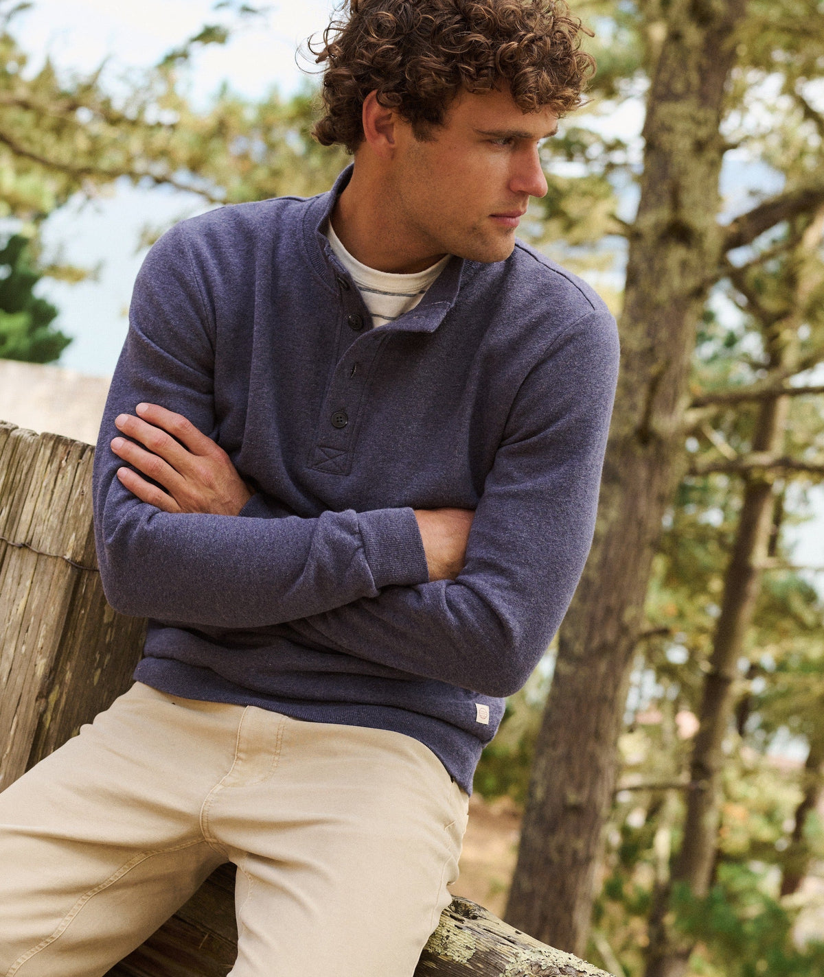 Cloud 9 Clayton Pullover Mood Indigo