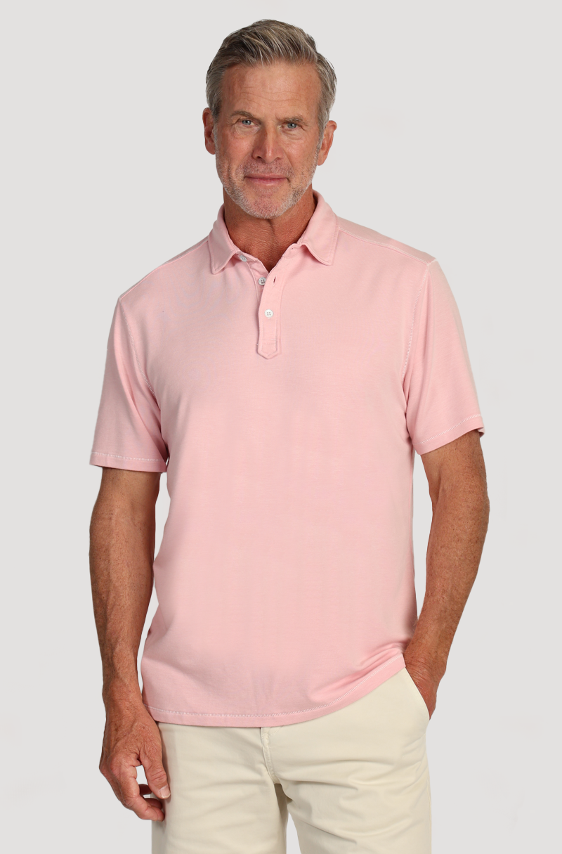 Malibu Supersoft Polo Pink