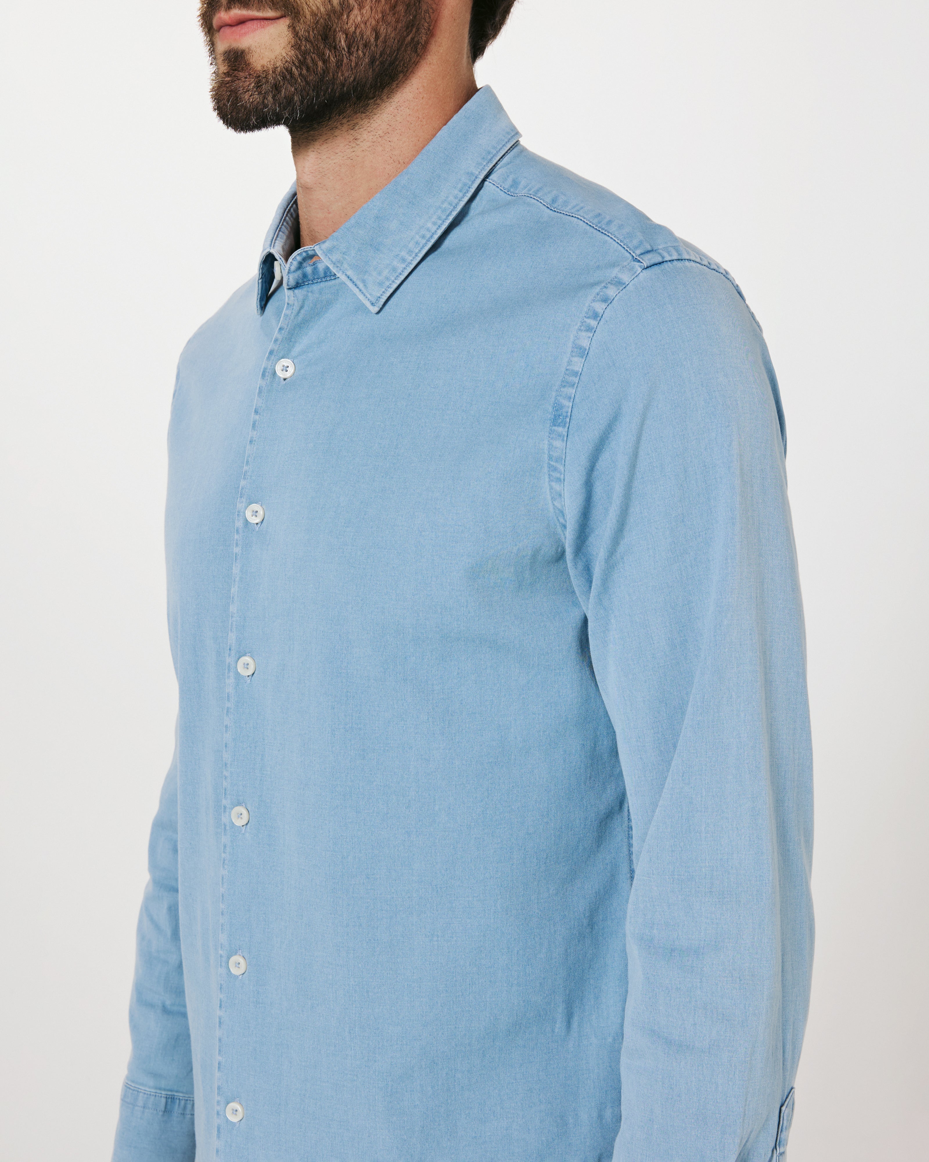 Bozeman Denim Shirt Light Blue