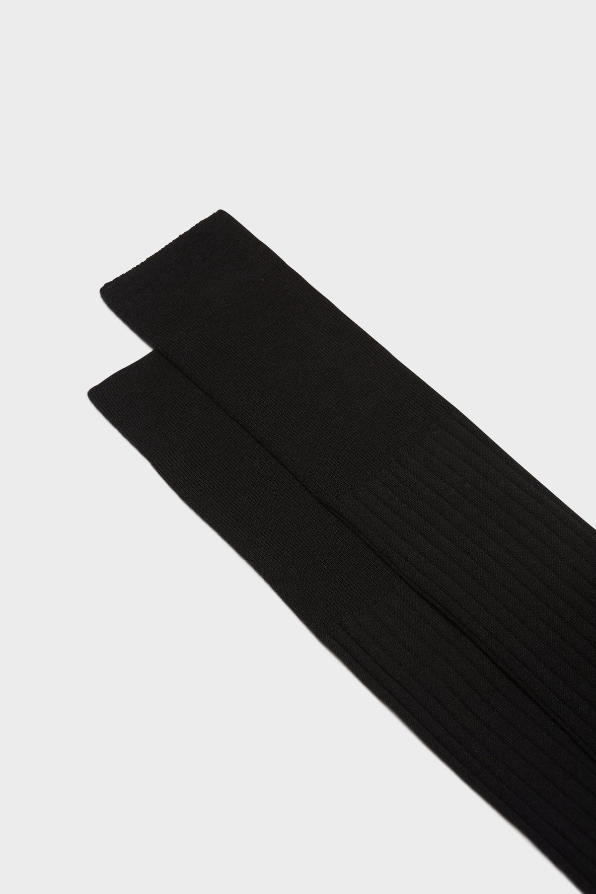 Wool Blend 80/20 Mid-Calf Sock Black