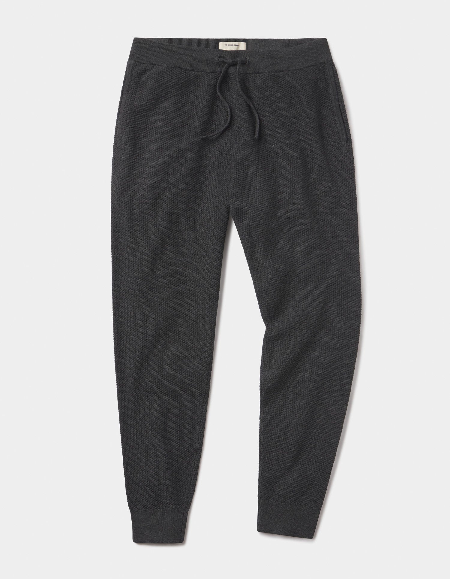 Coolmax Textured Jogger Dark Charcoal