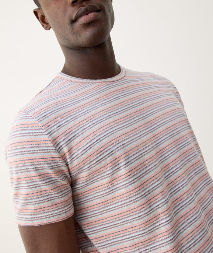 Signature Jacquard Crew Tee Multi