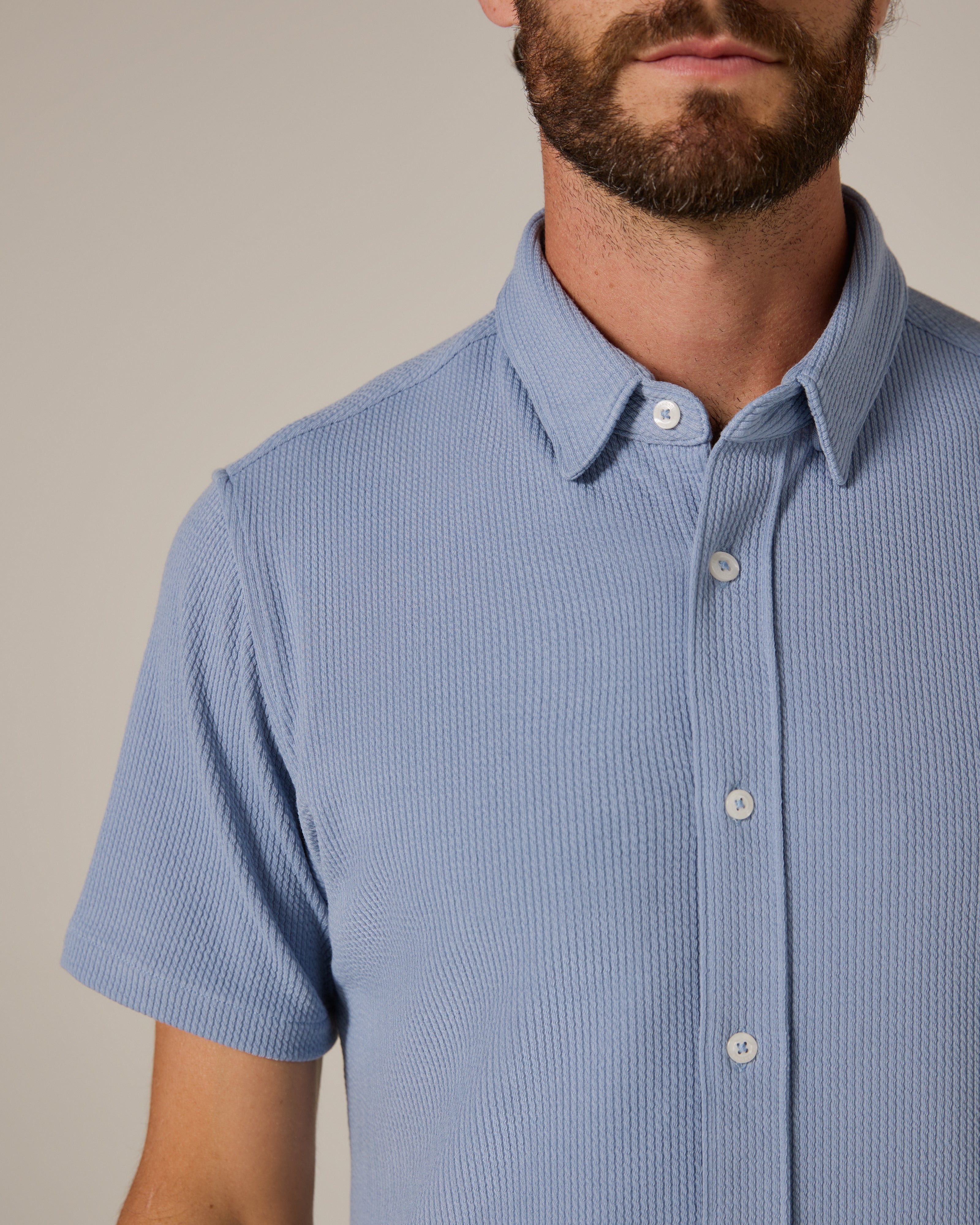 Levine Short Sleeve Shirt Thundercloud