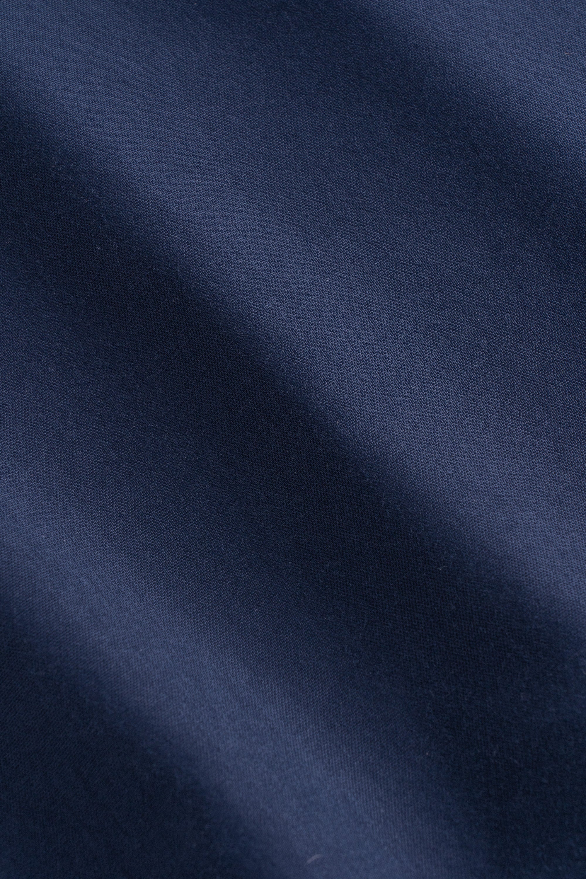 Georgia Short Sleeve Herringbone Polo Blue Night