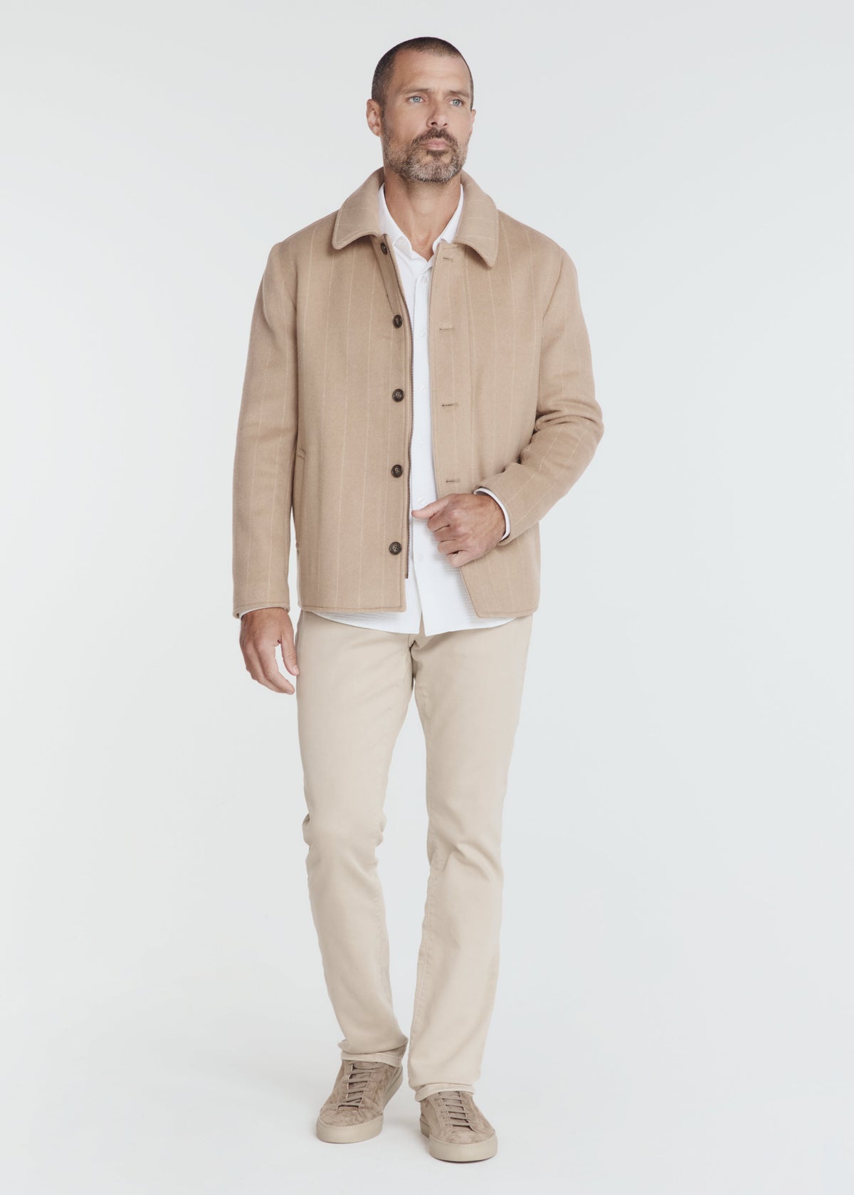 Hayes Wool Chore Coat Camel