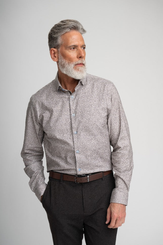 Twill Shirt Taupe