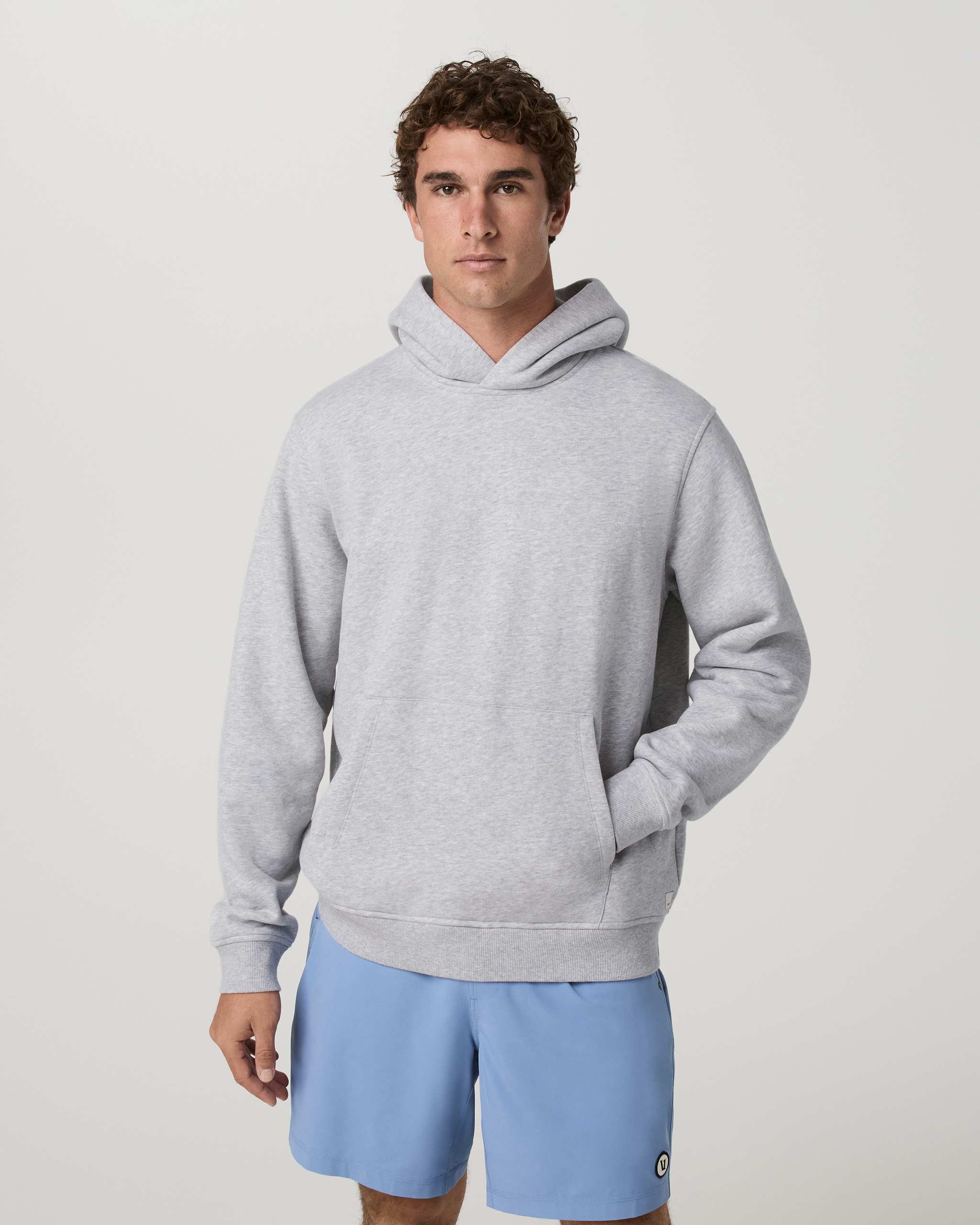 Seaside Pullover Hoodie 2.0 Light Heather Grey