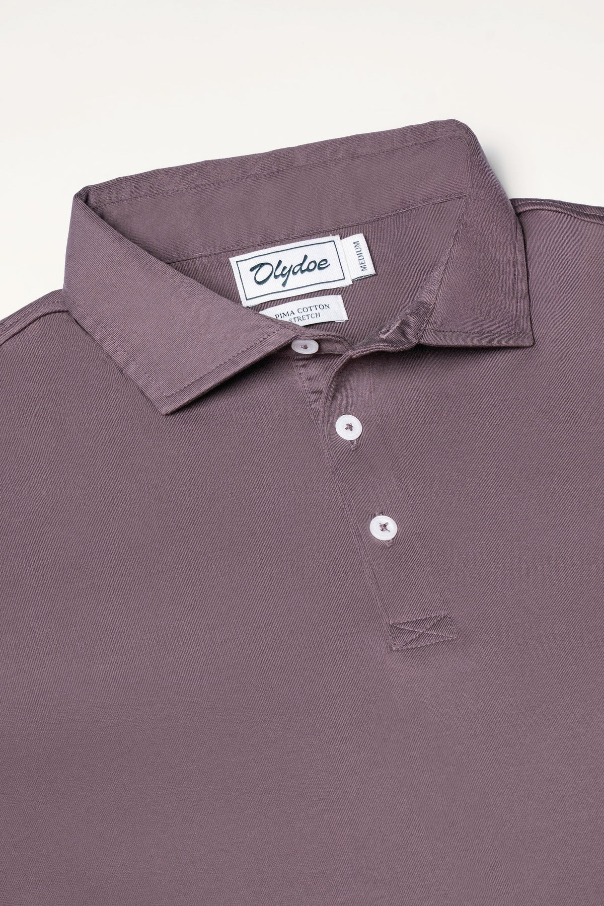 Luxe Pima LS Polo Sparrow