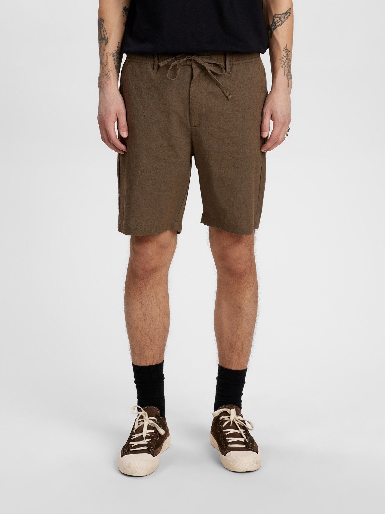 Aklt James Cot/Linen Ela Shorts Cub