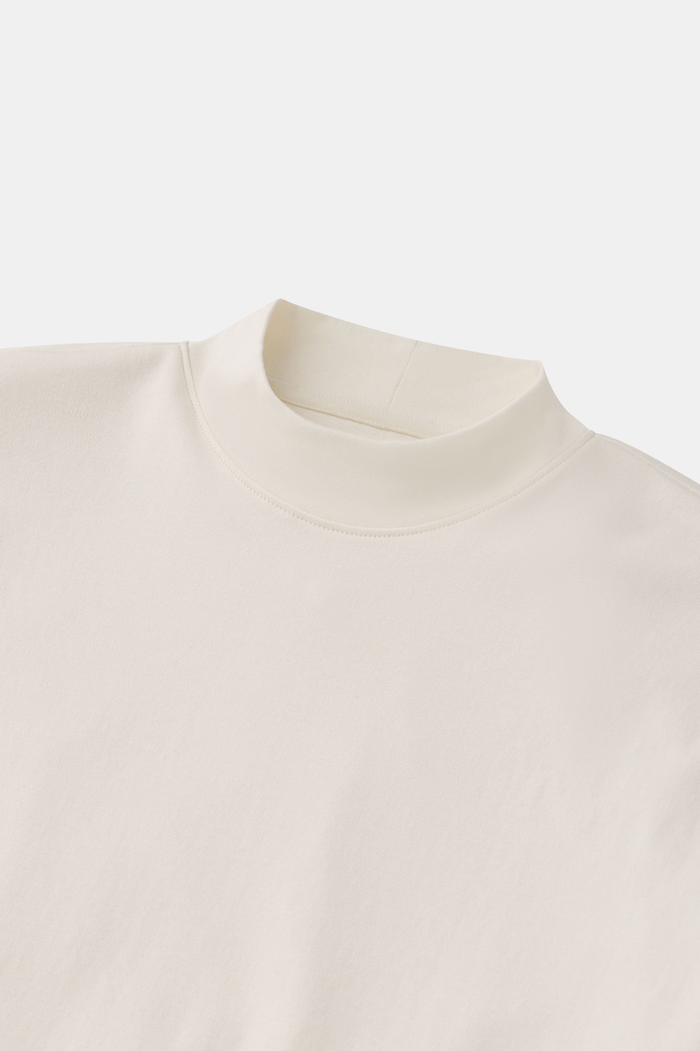 Signature Mock Neck Sea Salt