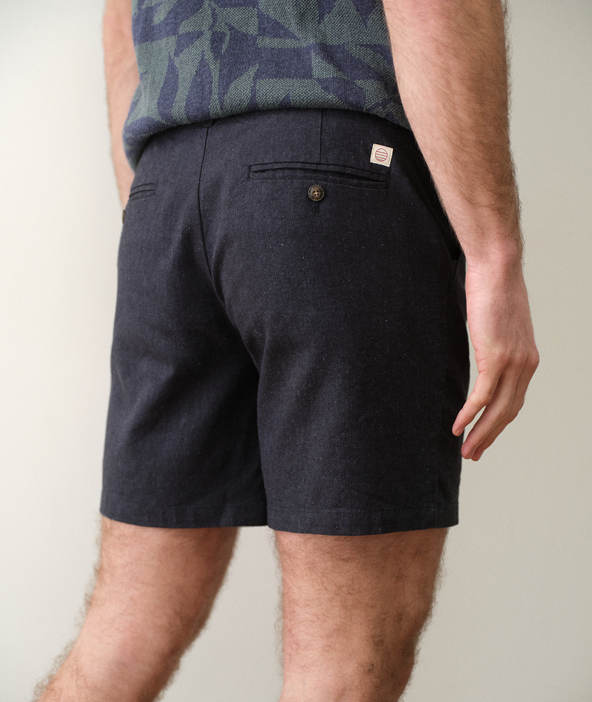 Saturday Hemp Chino Short India Ink
