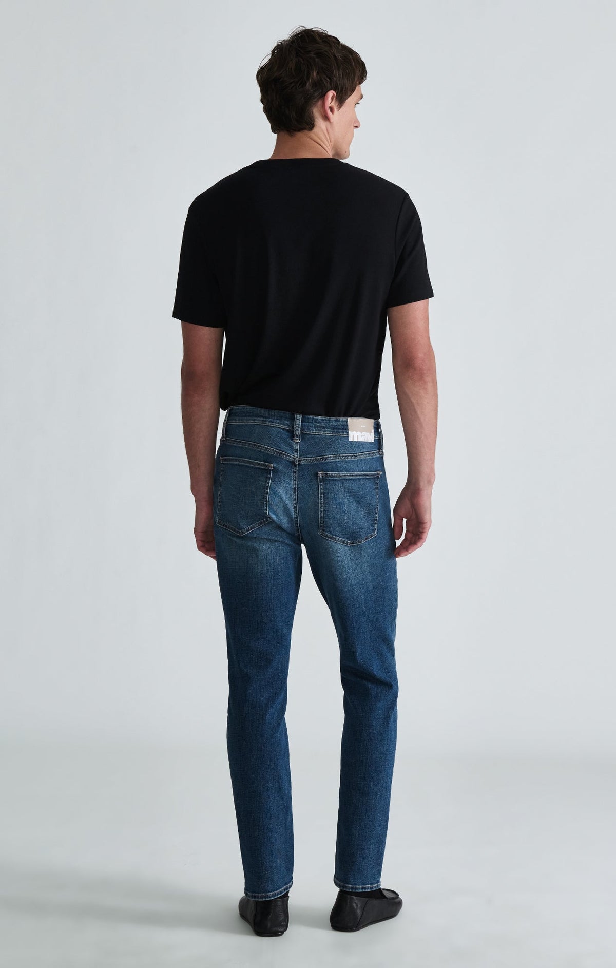 Steve Classic Vintage Athletic Fit Denim Mid Brushed