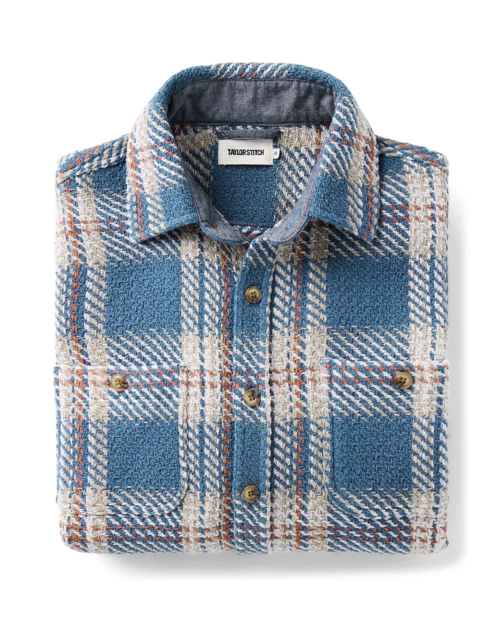 The Cutter Overshirt Ocean Plaid
