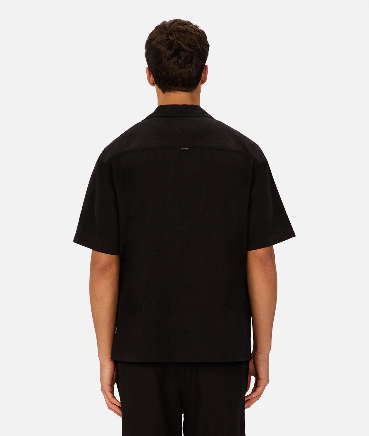 The Marbella Short Sleeve Shirt Black