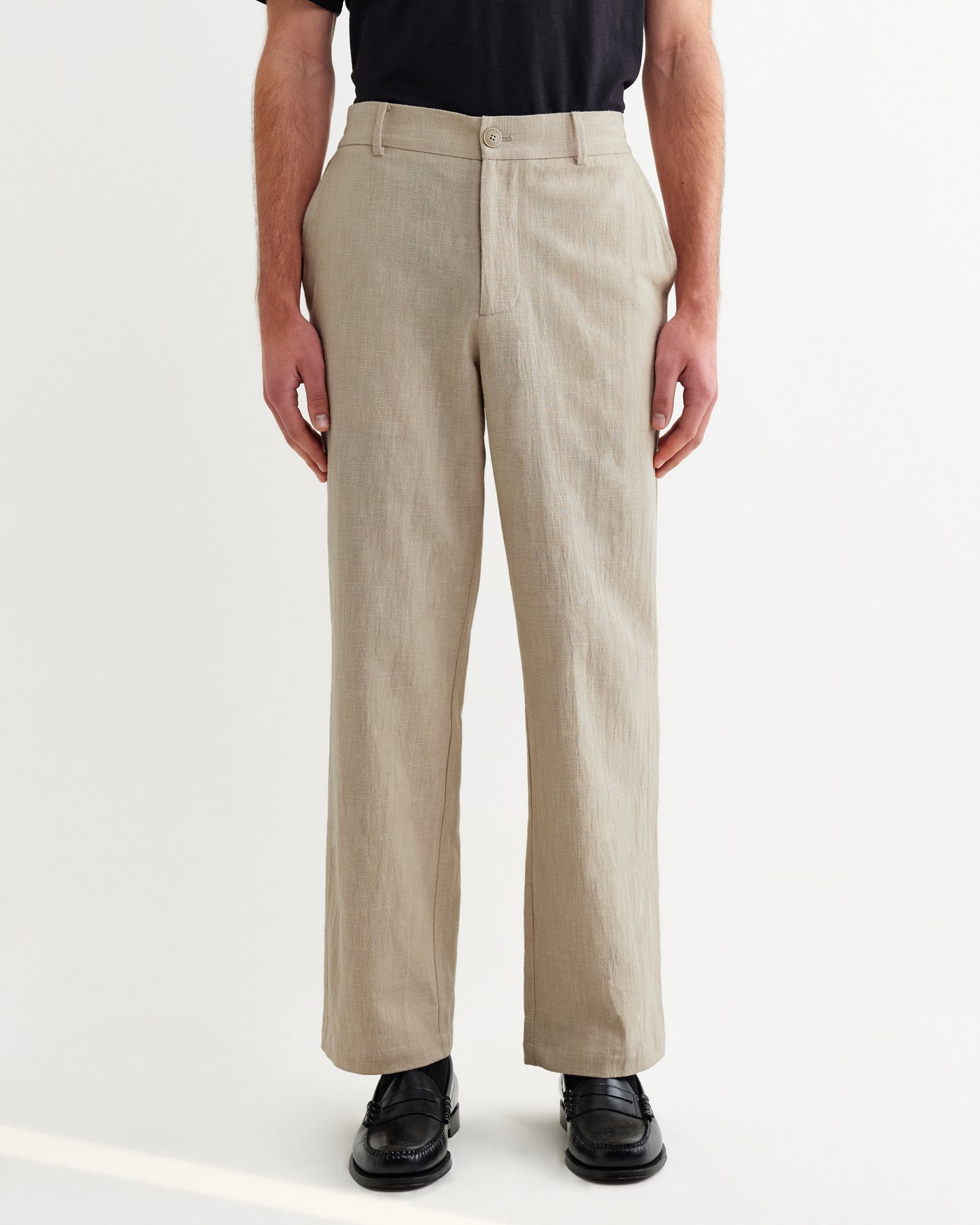 Bayham Trouser in Cotton Linen Natural