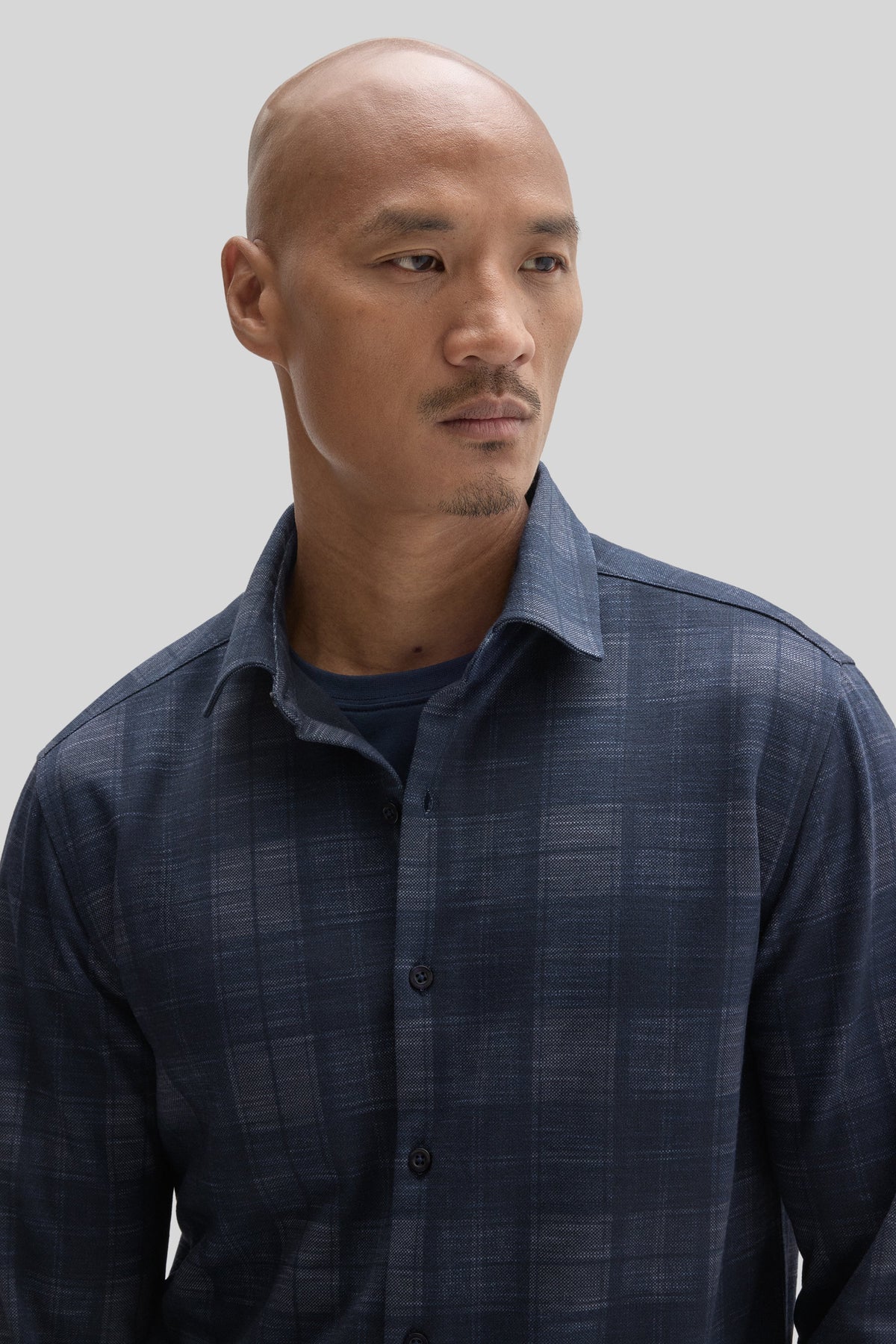 Meteor Longsleeeve Knit Shirt Dark Indigo