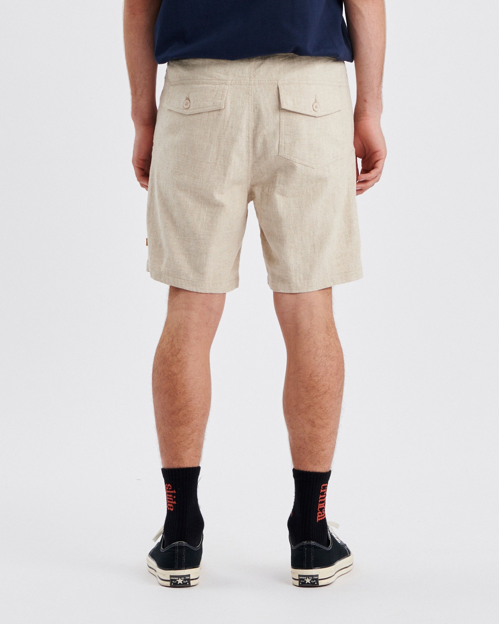 Cruiser Linen Short Ecru