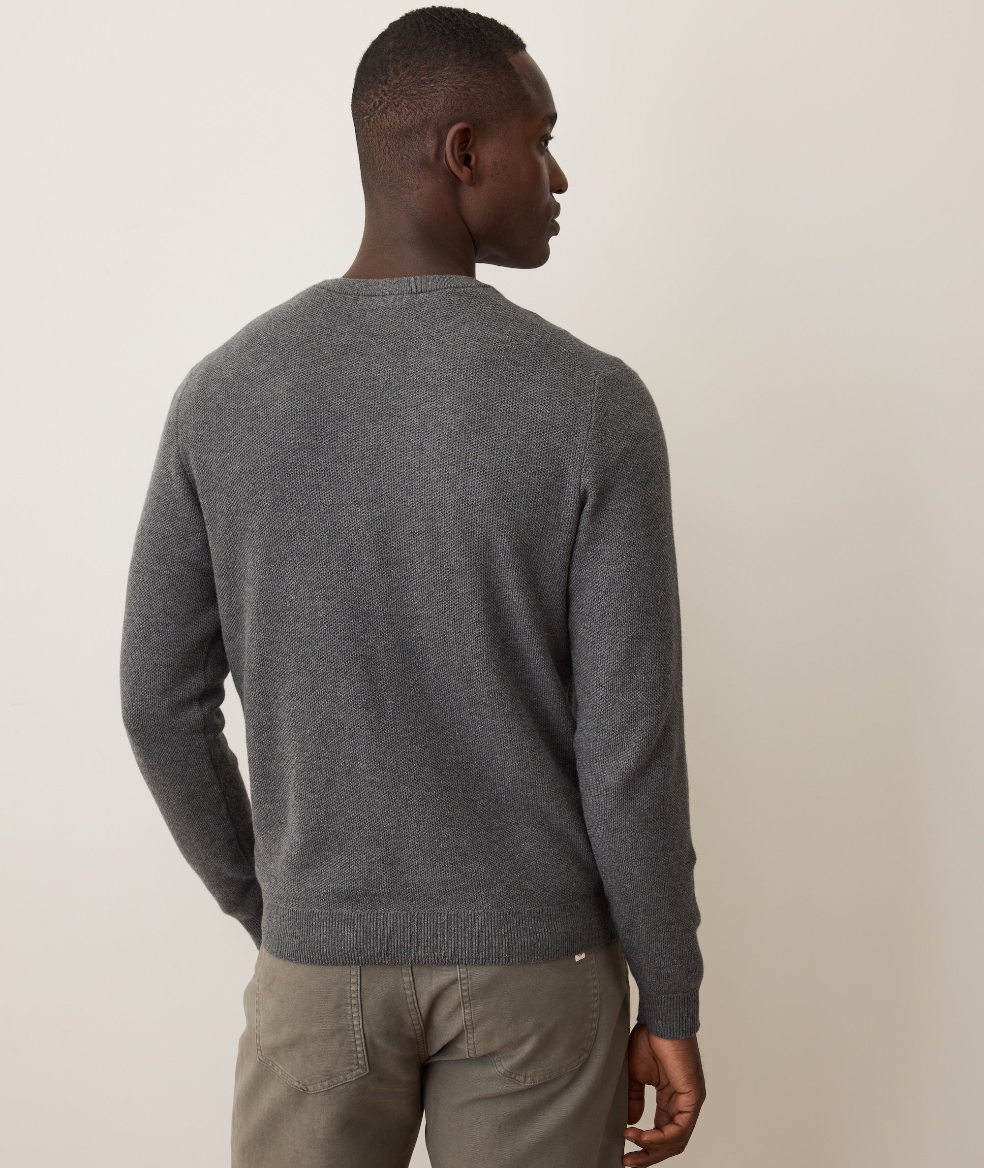 Sweater Tee Charcoal