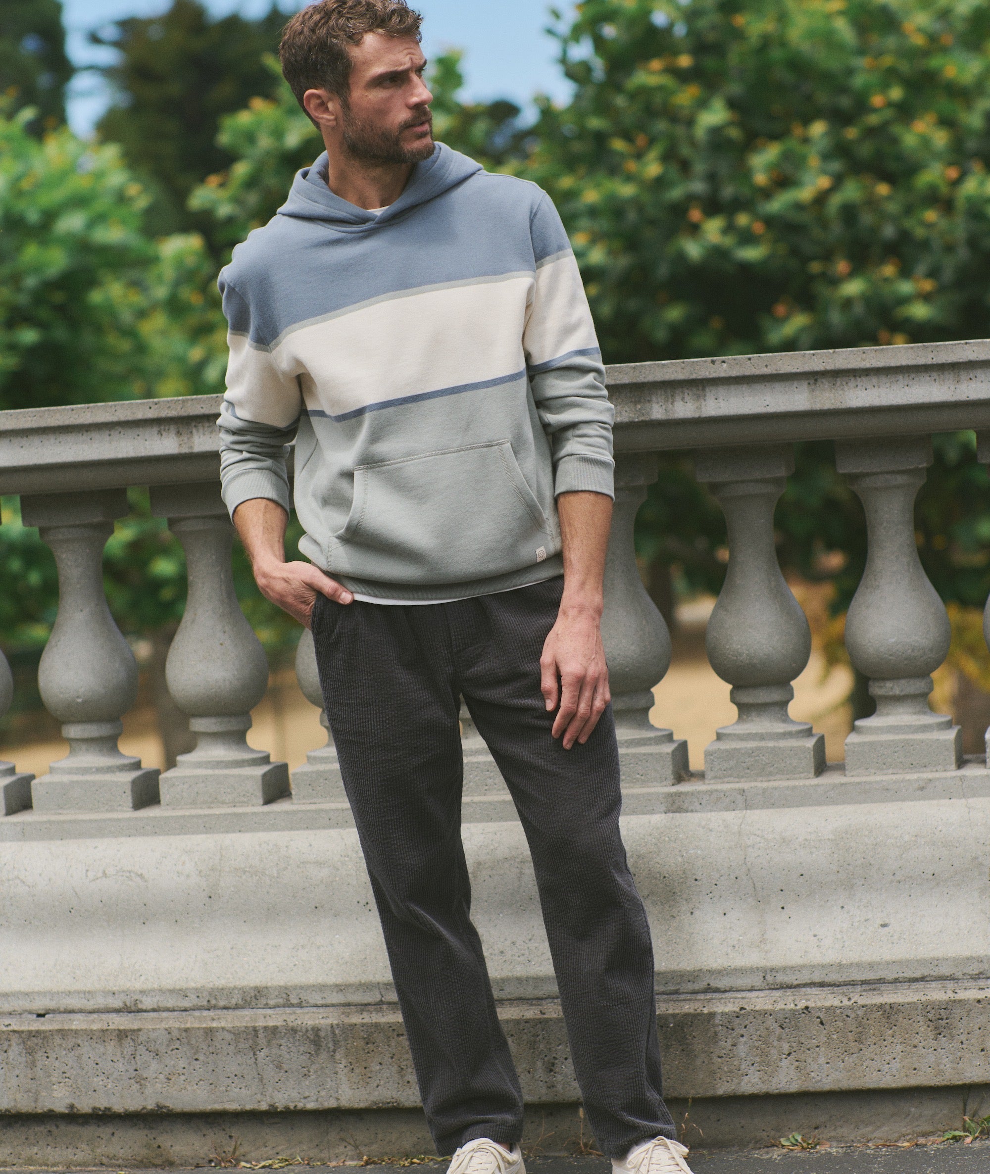 Saturday Corduroy Pant - Relaxed Fit Faded Black