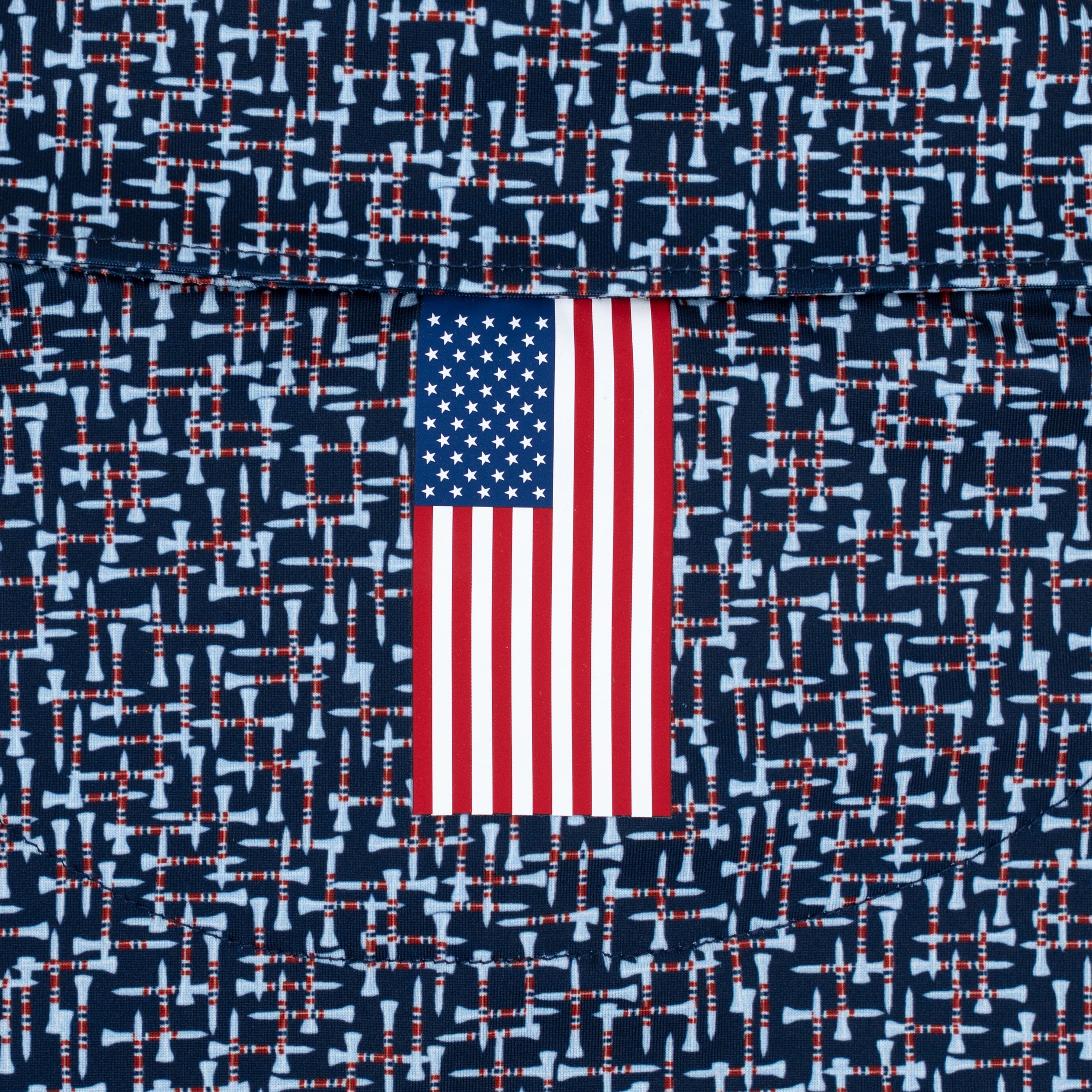 The Tee Plaid 2.0 Polo Fleet Navy/Baby Blue