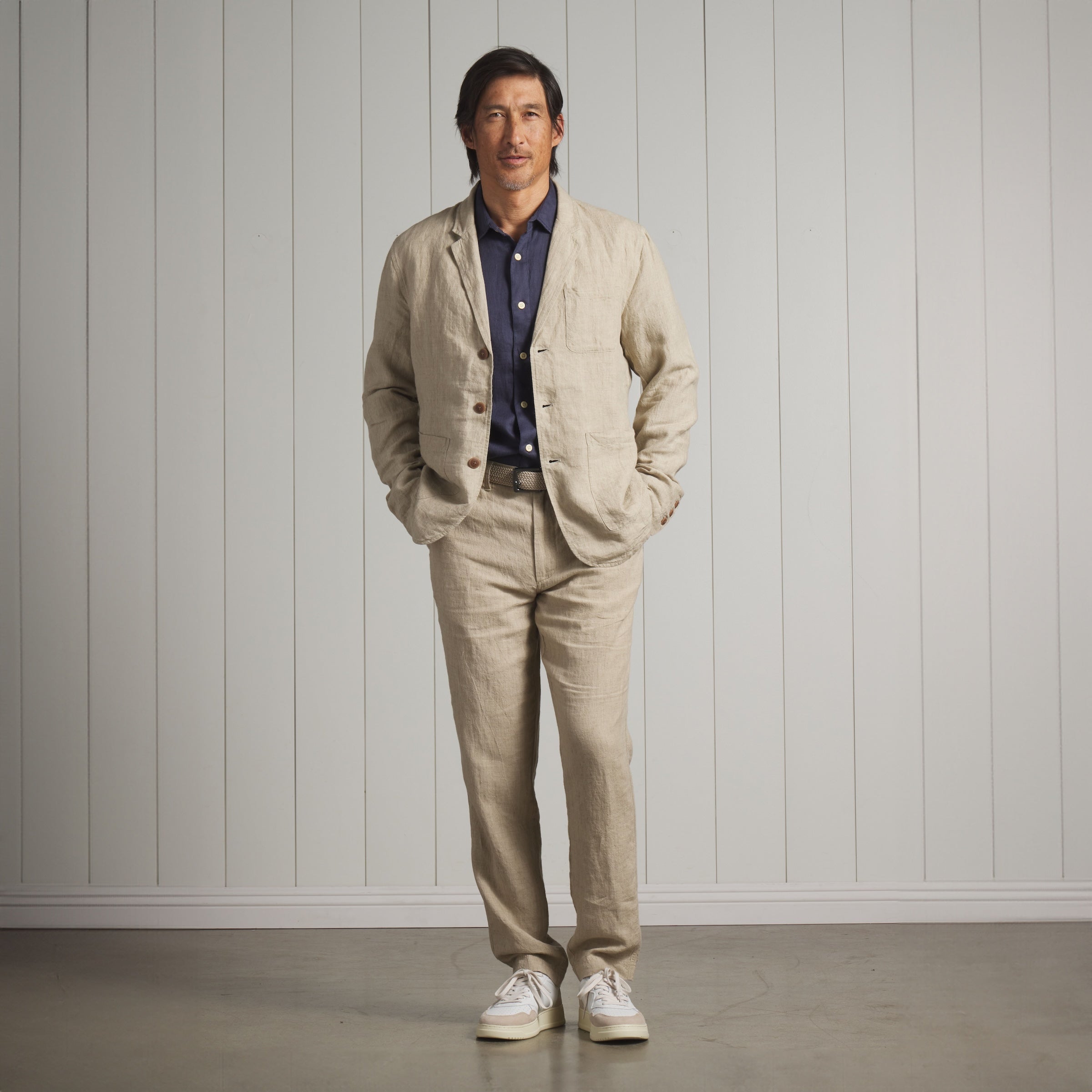 Aventura Washed Linen Pant Safari