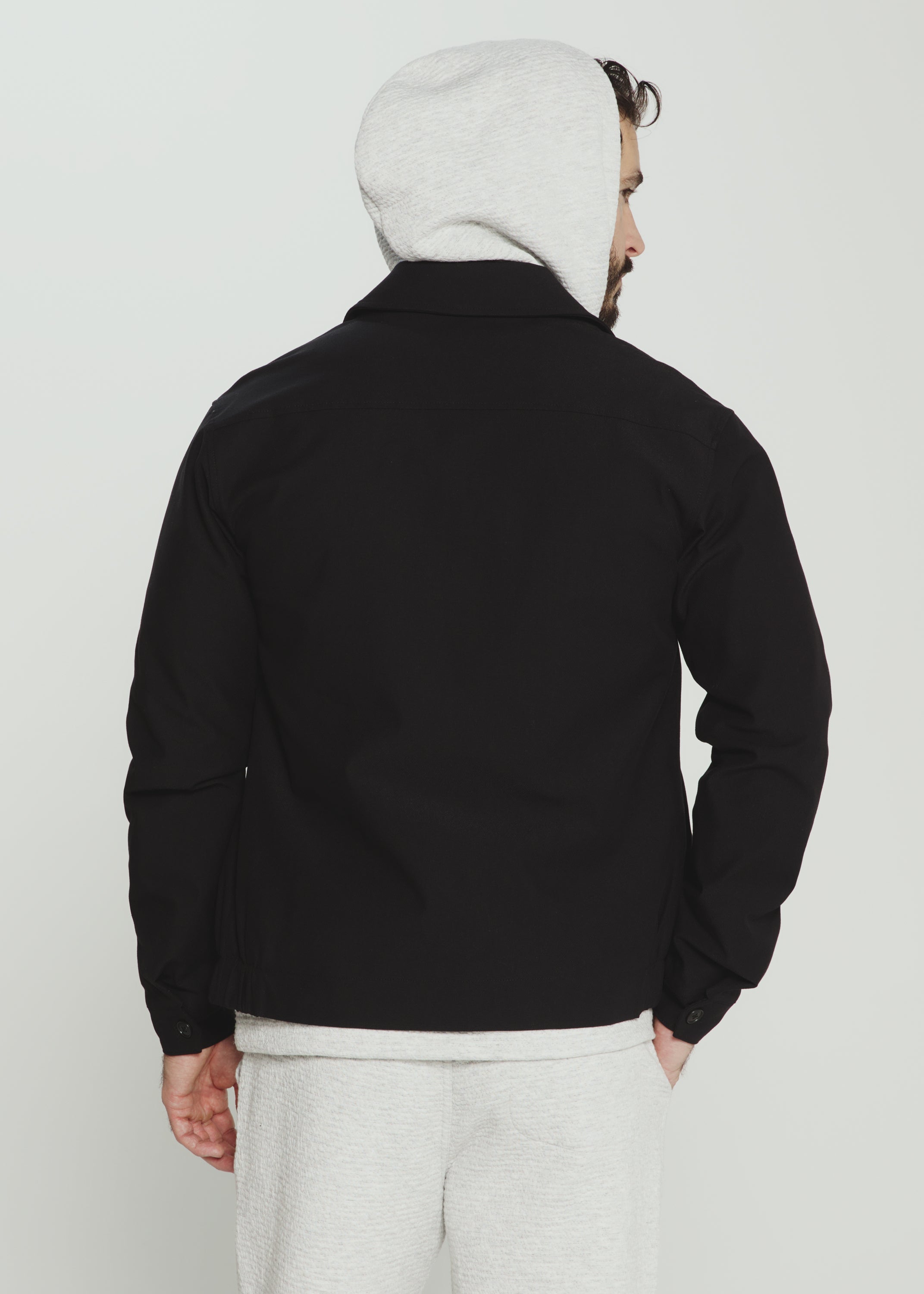 Baron Full Zip Jacket Black