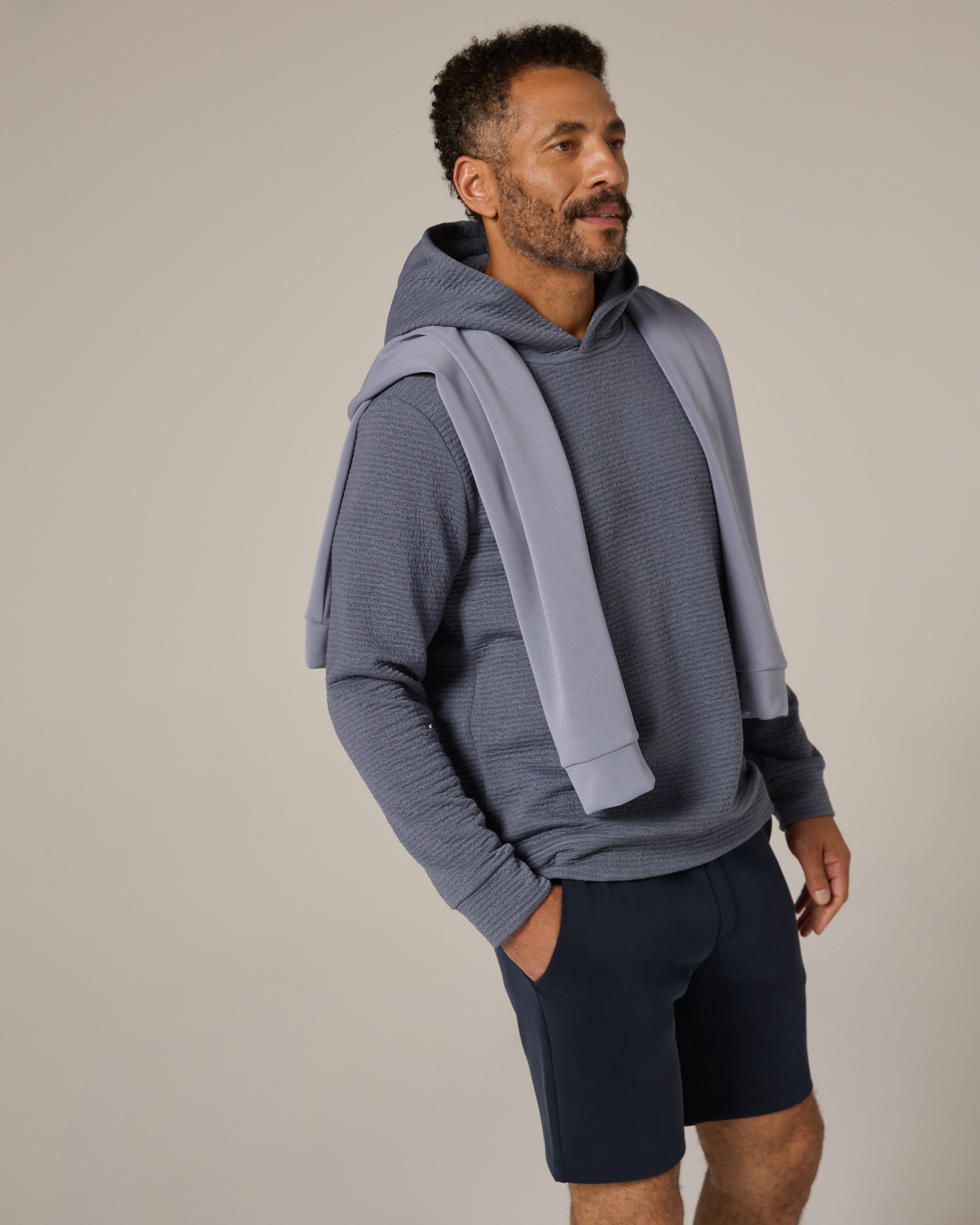 Elevate Hoodie Dusty Blue