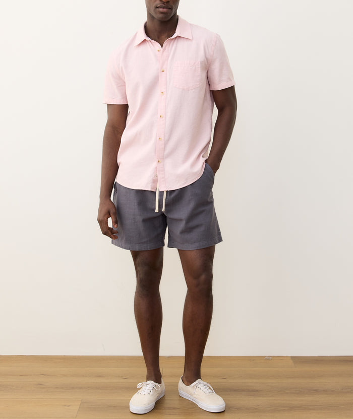 Better-Than-Linen Shirt Salmon