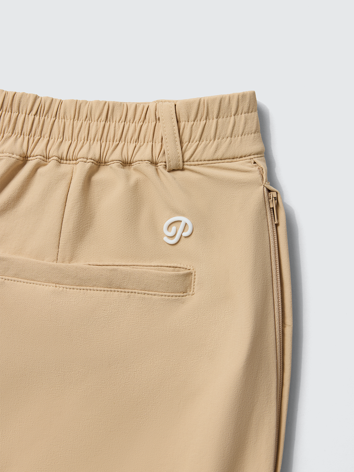 Anywhere Tech Pleated Pants Sand