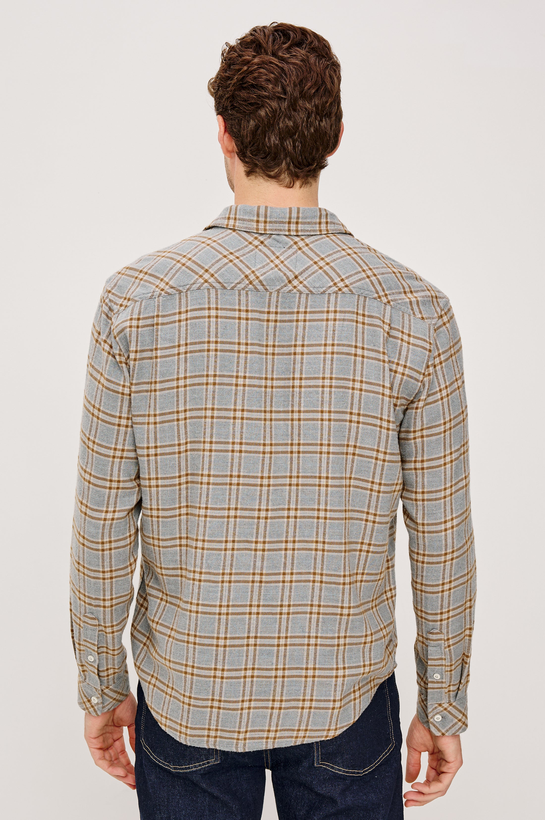 Lennox Shirt Shale Truffle
