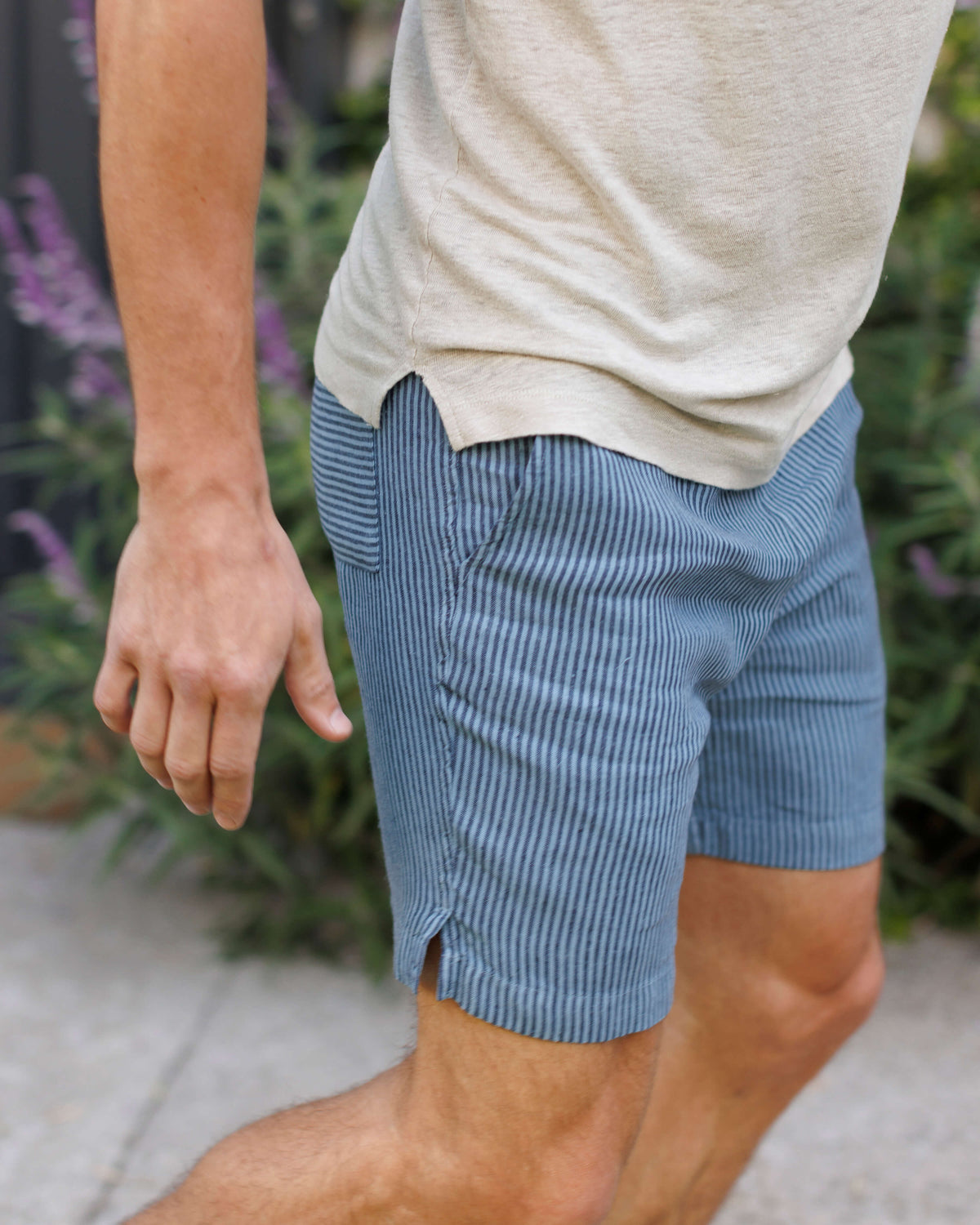 Bo Shorts Overdye Indigo