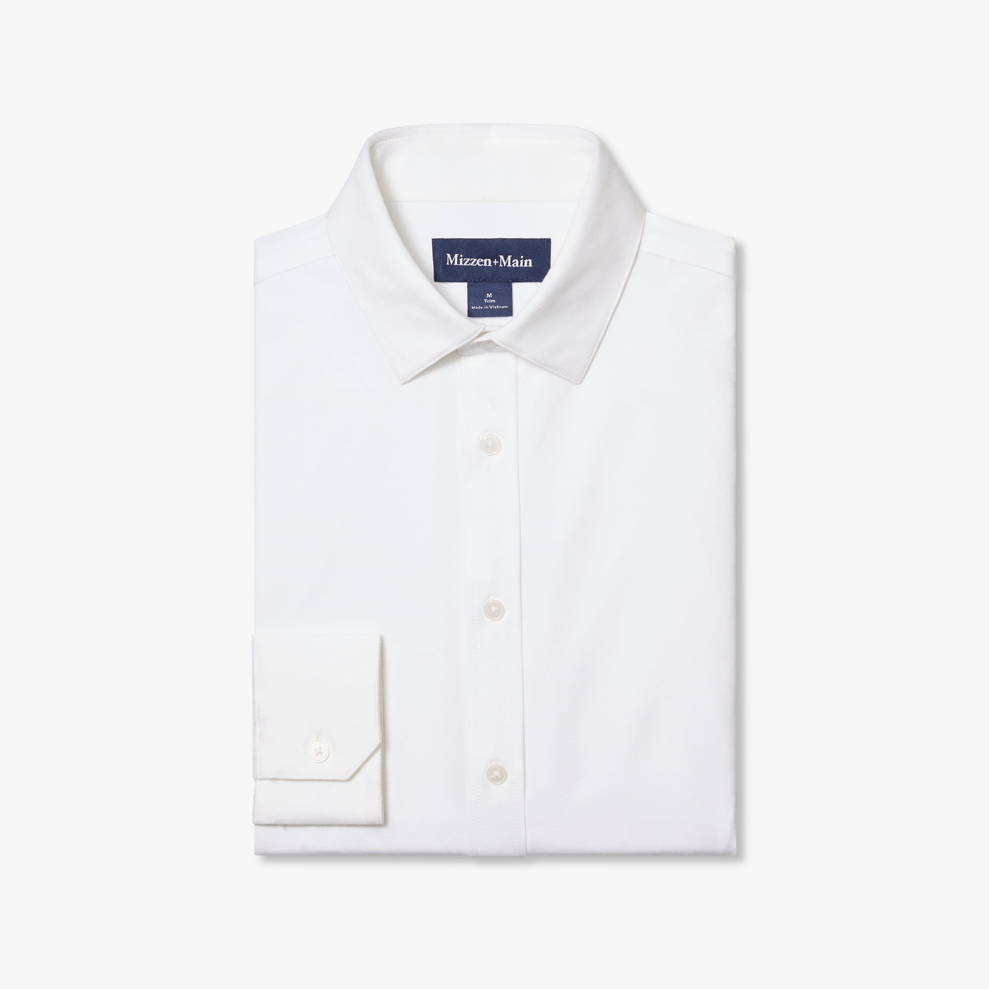 Newport Long Sleeve Dress Shirt White