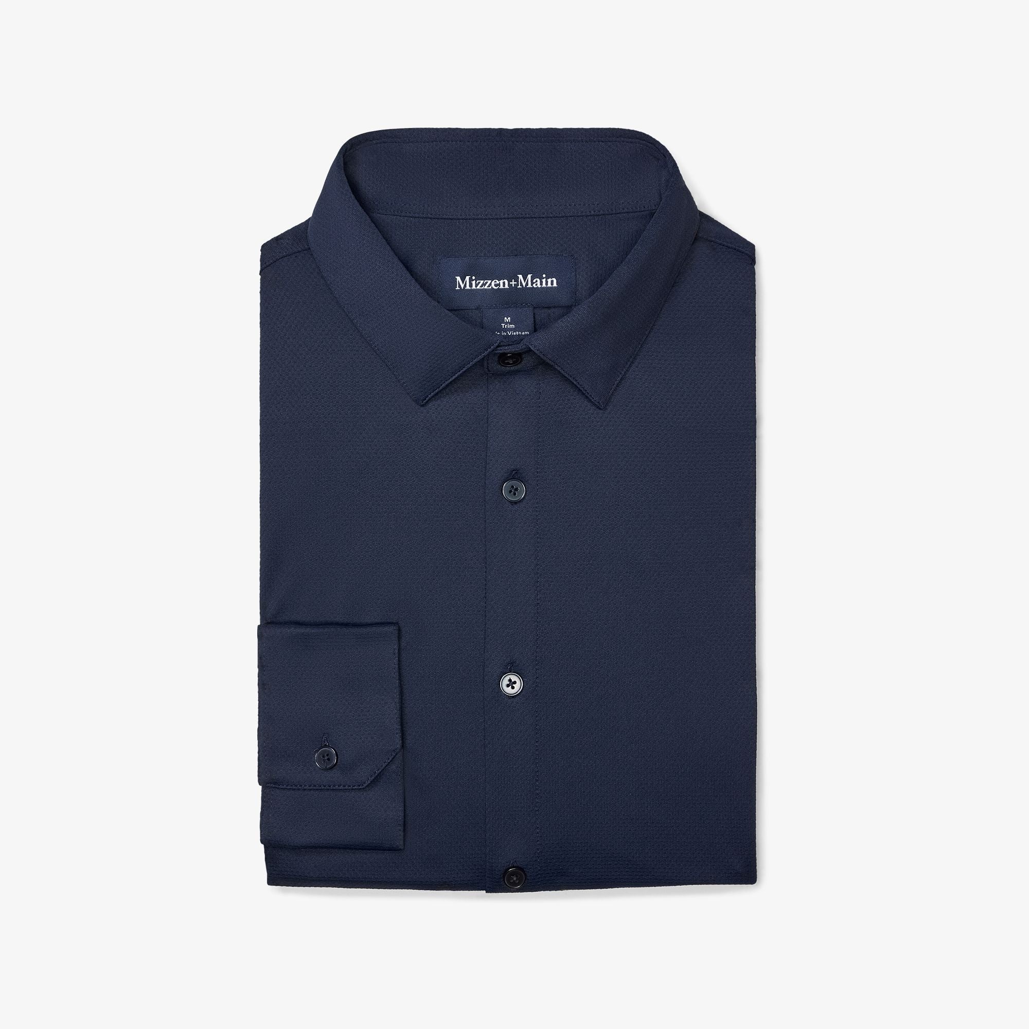 Halyard Long Sleeve Dress Shirt Navy